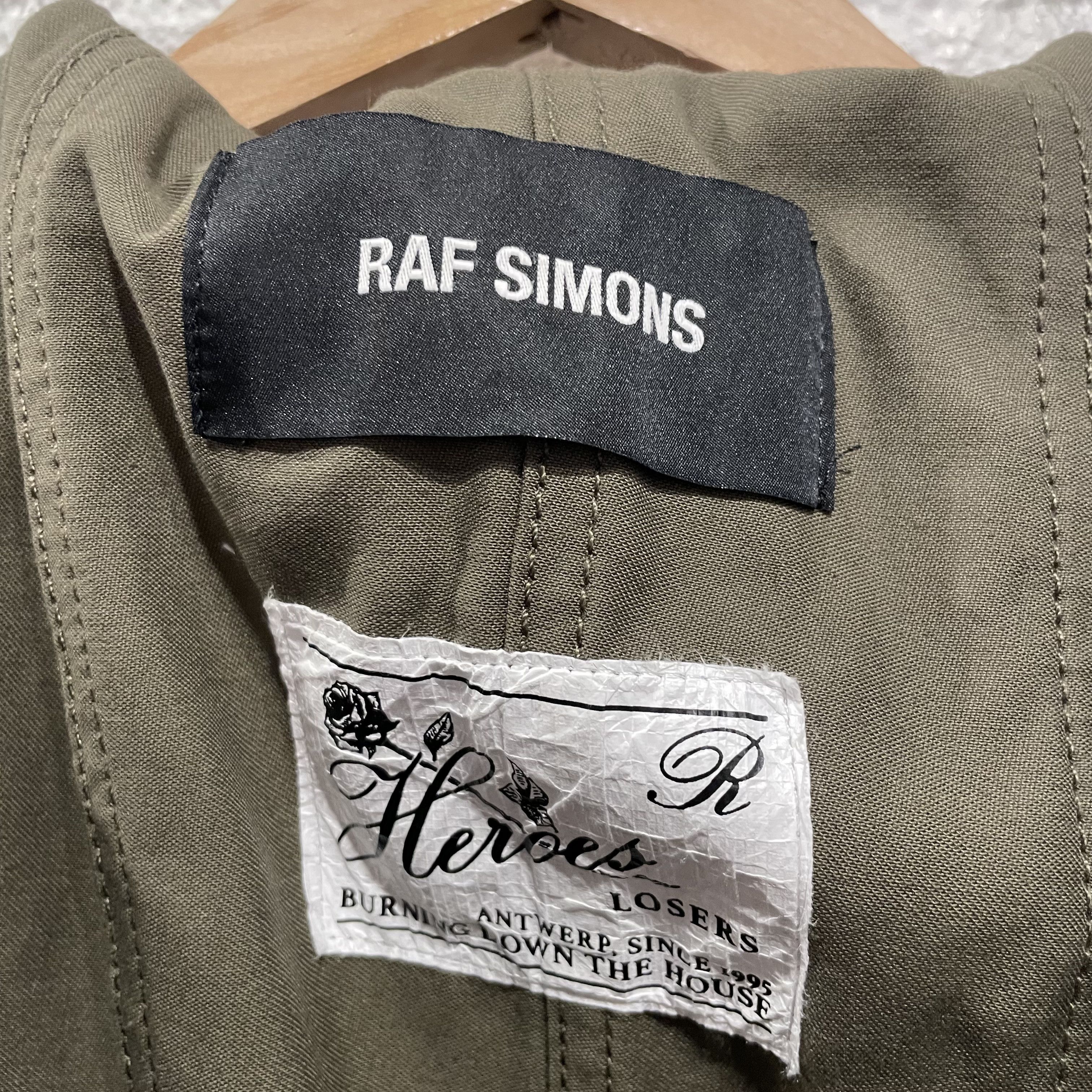 Raf Simons Raf Simons 19aw blue velvet M48 Parka Size US L / EU 52-54 / 3 - 5 Thumbnail