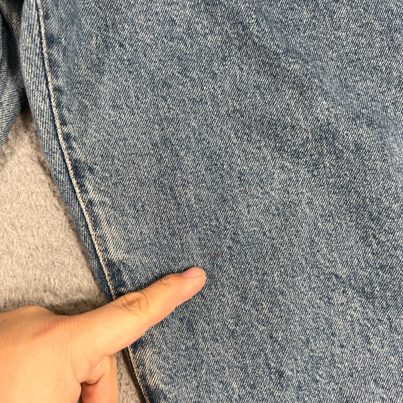 Calvin Klein Calvin Klein Jeans Women's 12 Easy Fit High Rise Straight Denim Pants Blue Stretch Size 34" / US 12 / IT 48 - 2 Thumbnail