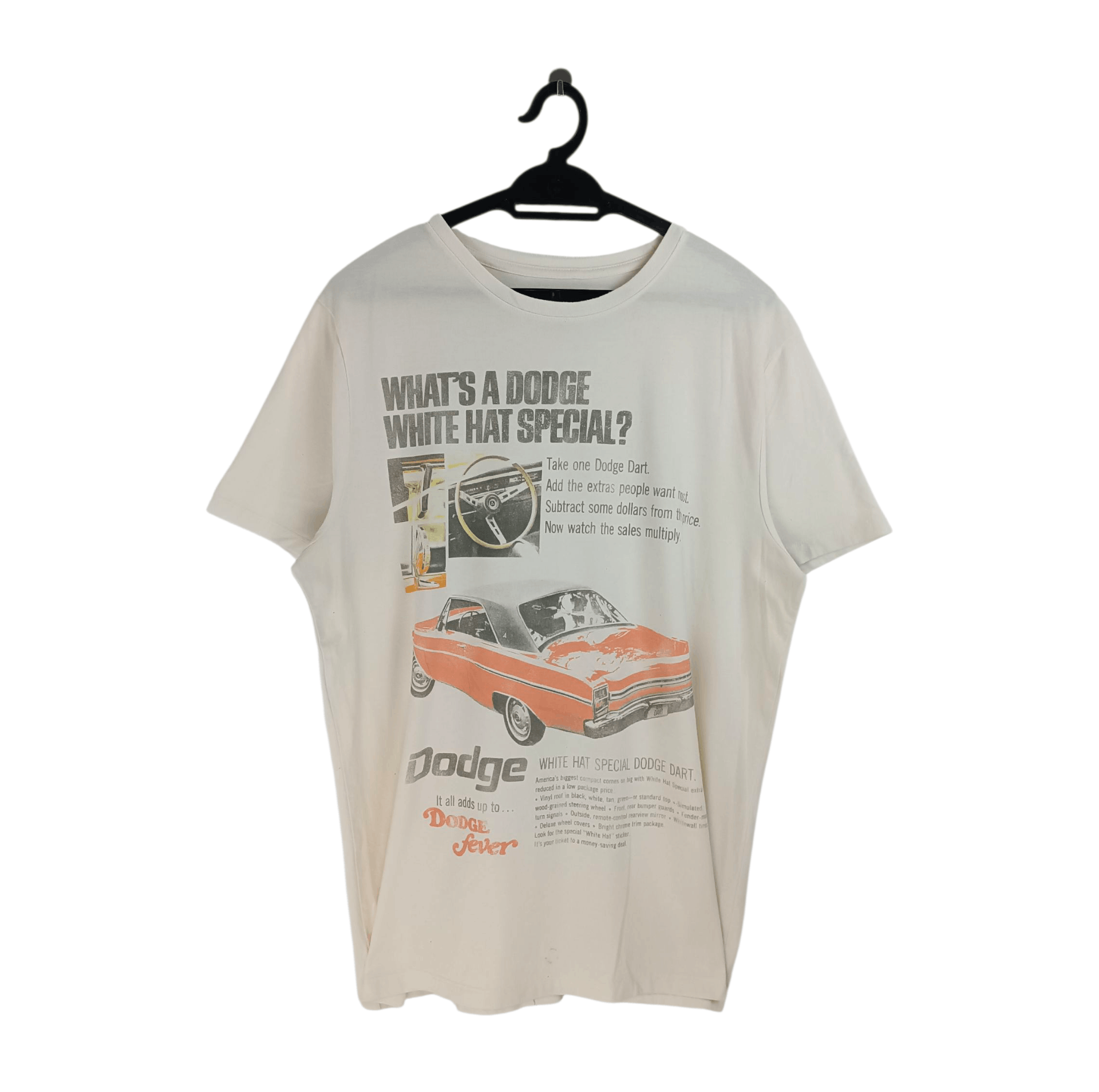 Vintage VINTAGE DODGE WHITE HAT 80'S CAR AUTO mustang jaguar hellcat Size US L / EU 52-54 / 3 - 1 Thumbnail