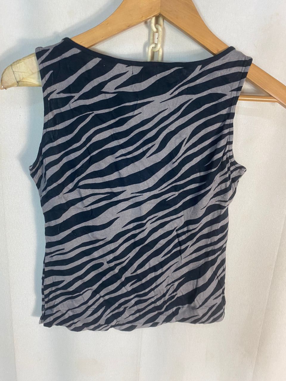Yohji Yamamoto Ined tiger stripe tanktop shirt Size S / US 4 / IT 40 - 8 Thumbnail