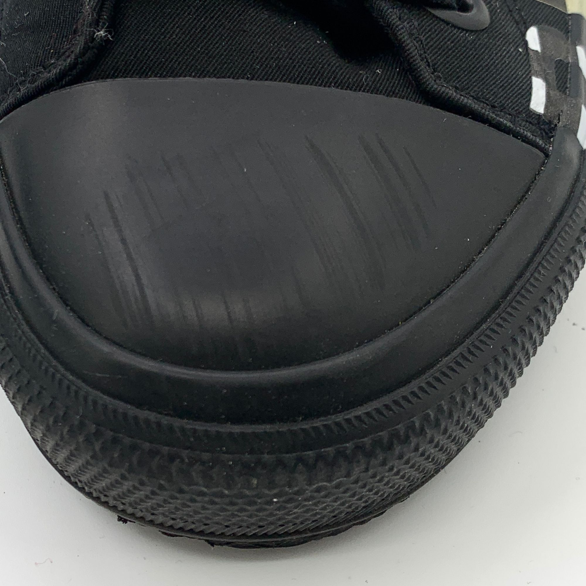 Burberry Burberry Black Checkered Logo Print Lace-Up Casual Sneakers Size US 8.5 / IT 38.5 - 2 Thumbnail