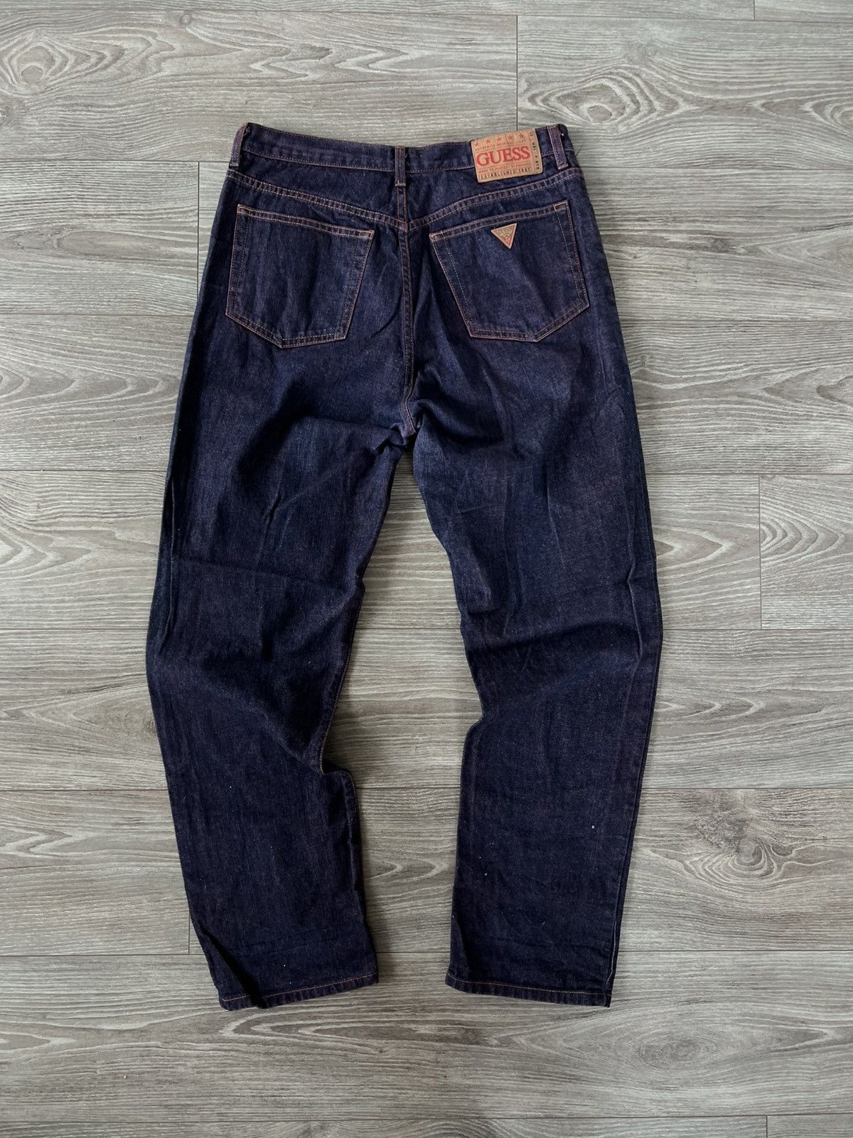 Guess ARCHIVAL Guess Made in USA vintage 80s 90s Classic Jeans Size US 34 / EU 50 - 3 Thumbnail