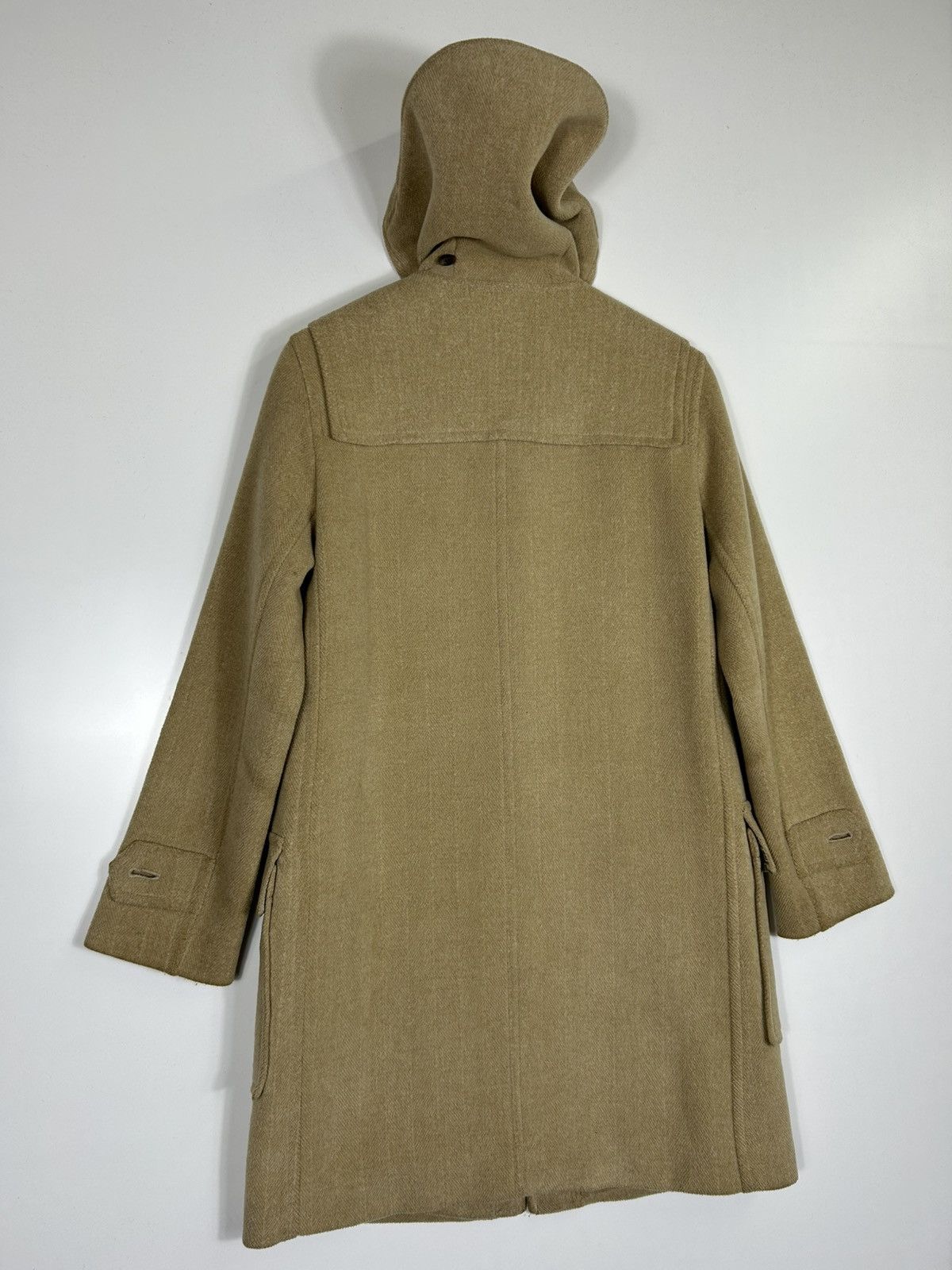 Burberry Burberry London Hooded Wool Coat Camel Beige Women’s Size 38 Size XS / US 0-2 / IT 36-38 - 16 Thumbnail