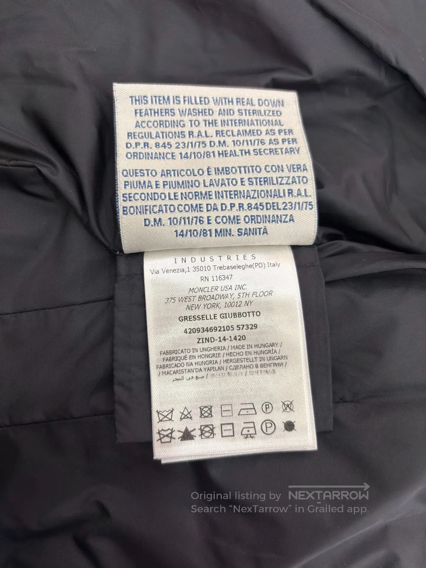 Moncler Meng Xiang Limited Edition Down Jacket. Size M / US 6-8 / IT 42-44 - 5 Thumbnail