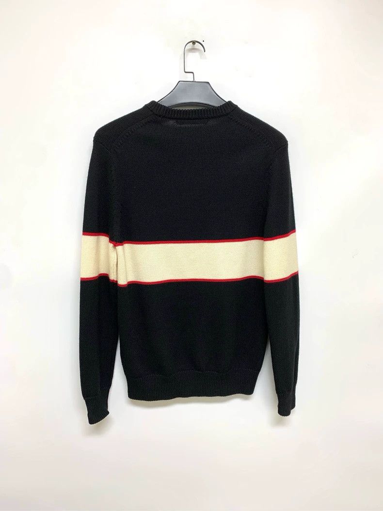 Givenchy Givenchy Black Color Blocked Knit Sweater M Size 100% Pure Size US M / EU 48-50 / 2 - 8 Thumbnail