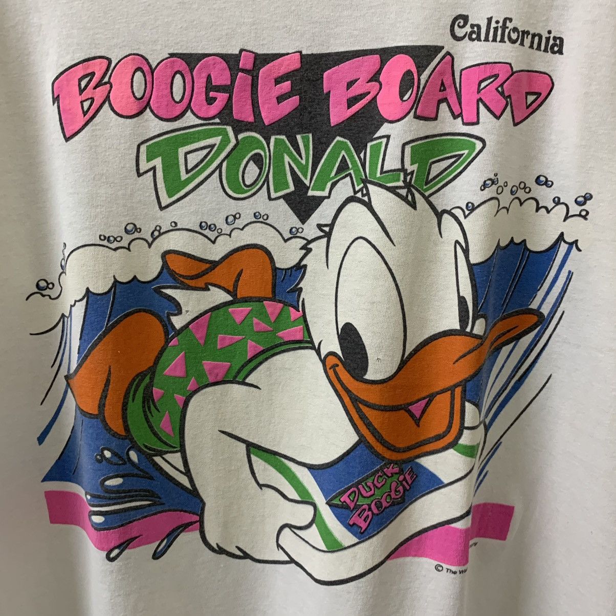 Disney × Vintage VTG BOOGIE BOARD DONALD Size US M / EU 48-50 / 2 - 2 Thumbnail