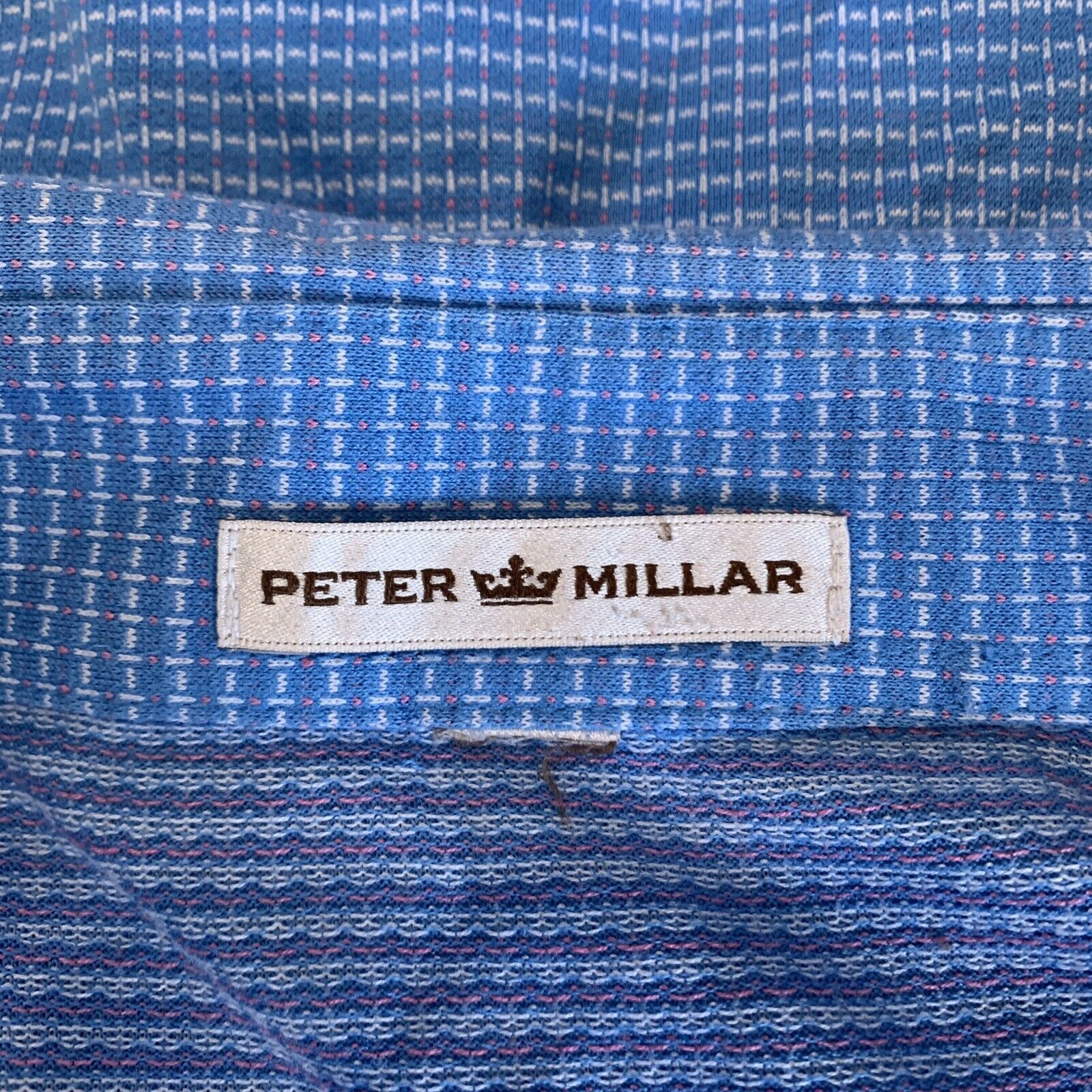 Peter Millar Peter Millar Soft Touch Polo Shirt Blue Casual Golf Mens XL Size US XL / EU 56 / 4 - 5 Thumbnail