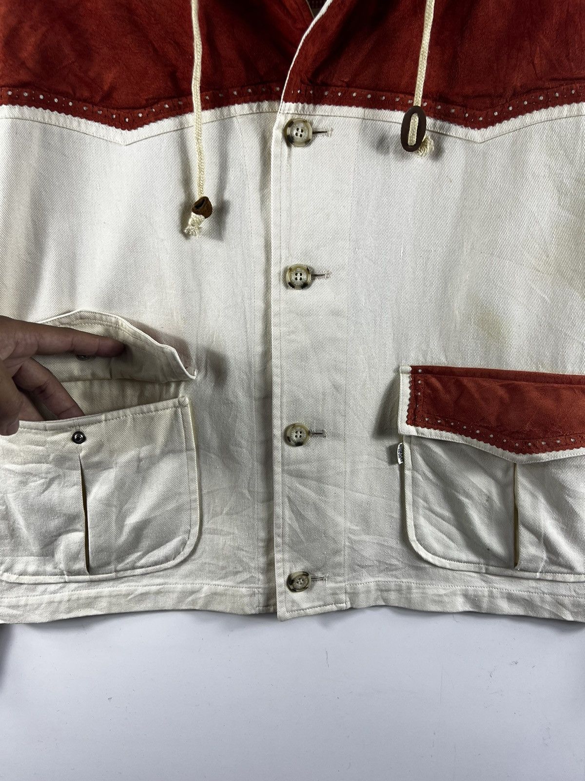 PPFM 🔥 PPFM MITOLOGIA TIERRA DOBLADA DENIM WESTERN INDIANA JACKET Size US M / EU 48-50 / 2 - 4 Thumbnail