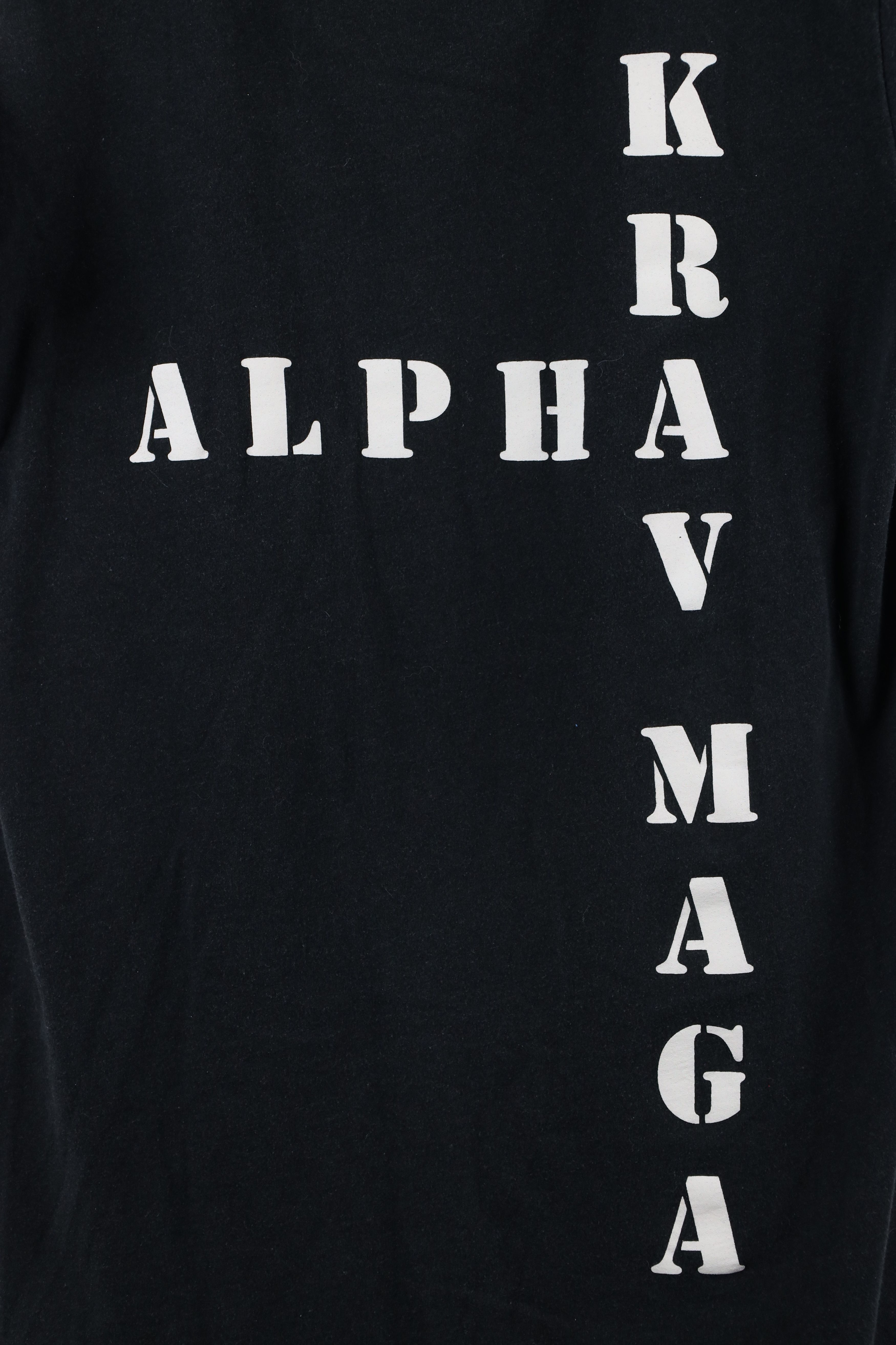 Vintage Vintage Krav Maga Martial Arts Short Sleeve T-Shirt Black Size US XS / EU 42 / 0 - 4 Thumbnail