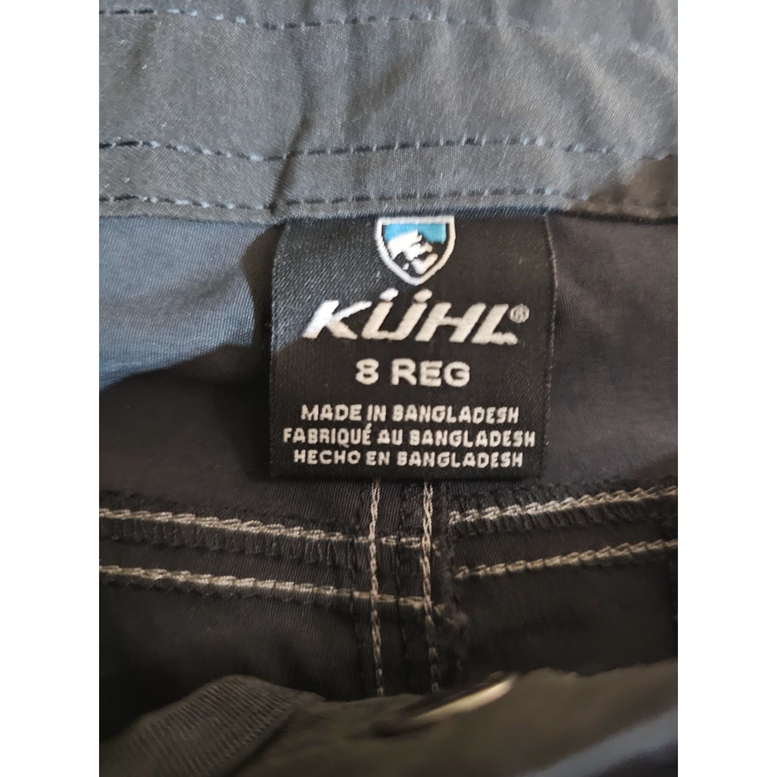 Vintage Kuhl Convertible Hiking Pants Womens Size 8 Reg 32 Inseam Gray RipStop Outdoor Cargo Size 30" / US 8 / IT 44 - 6 Thumbnail