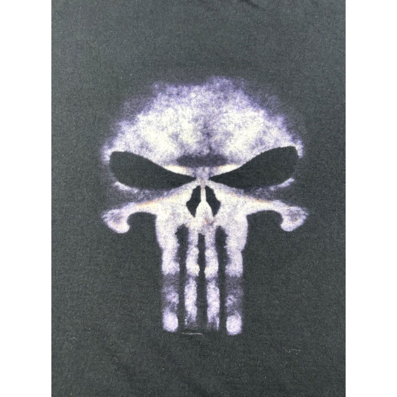 Vintage VINTAGE Marvel The Punisher Shirt Regular Size M Black Logo 2003 Y2K Men T-Shirt Size US M / EU 48-50 / 2 - 2 Thumbnail