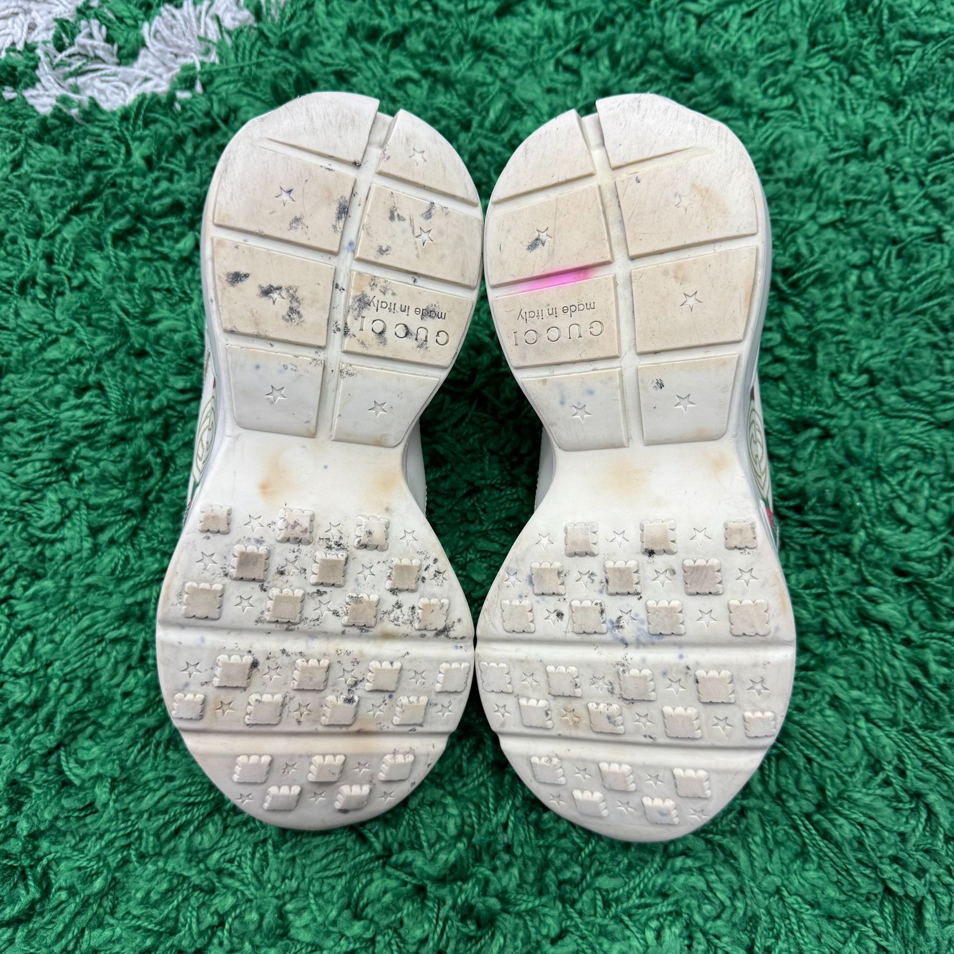 Gucci Gucci Size 37.5 Gold belt dad shoes 2501-Nextarrow Size US 5.5 / EU 38 - 3 Thumbnail