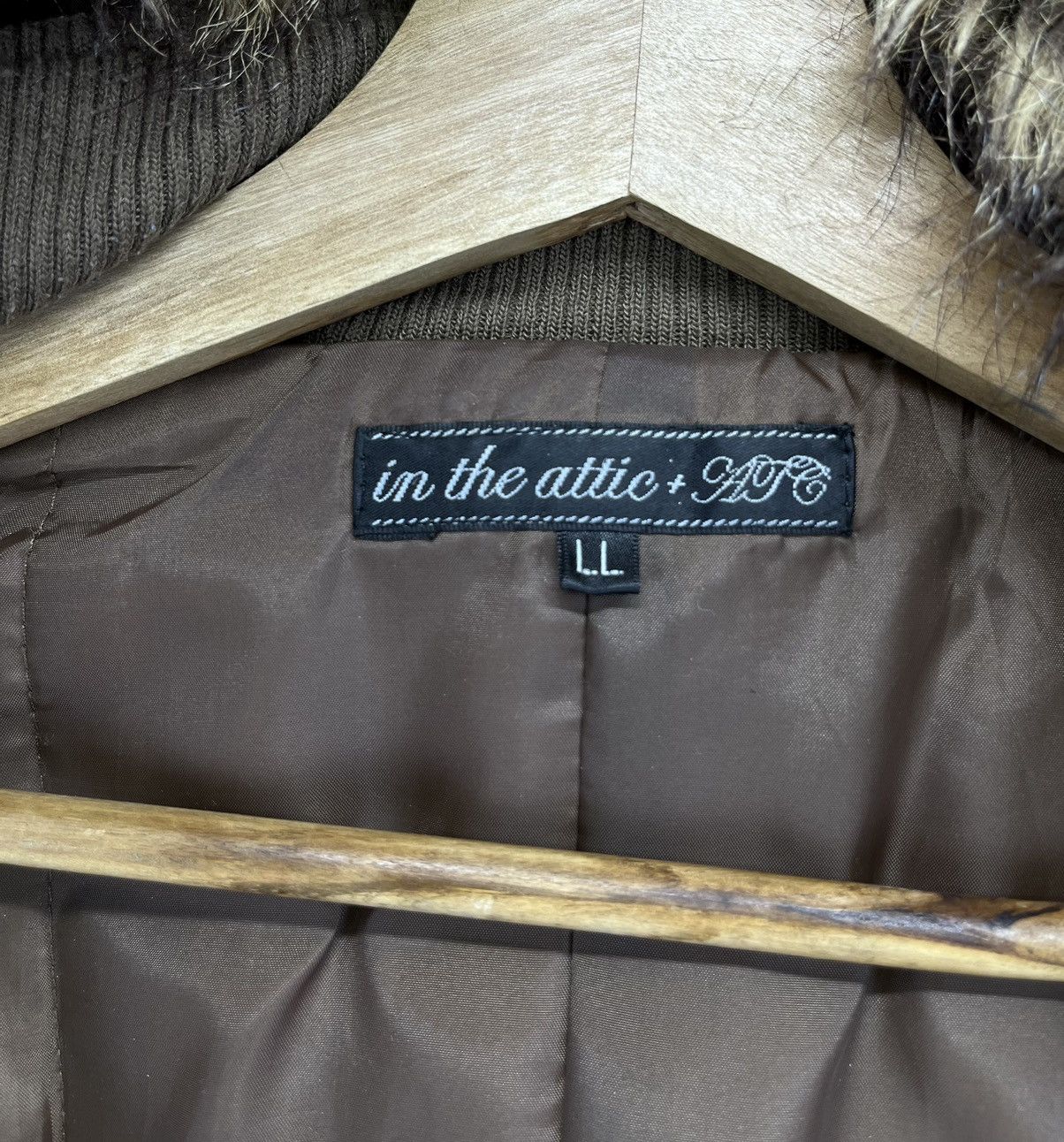 In The Attic Vintage In The Attic Punk Style Fur Hoodie Zip Up Jacket Size L / US 10 / IT 46 - 6 Thumbnail