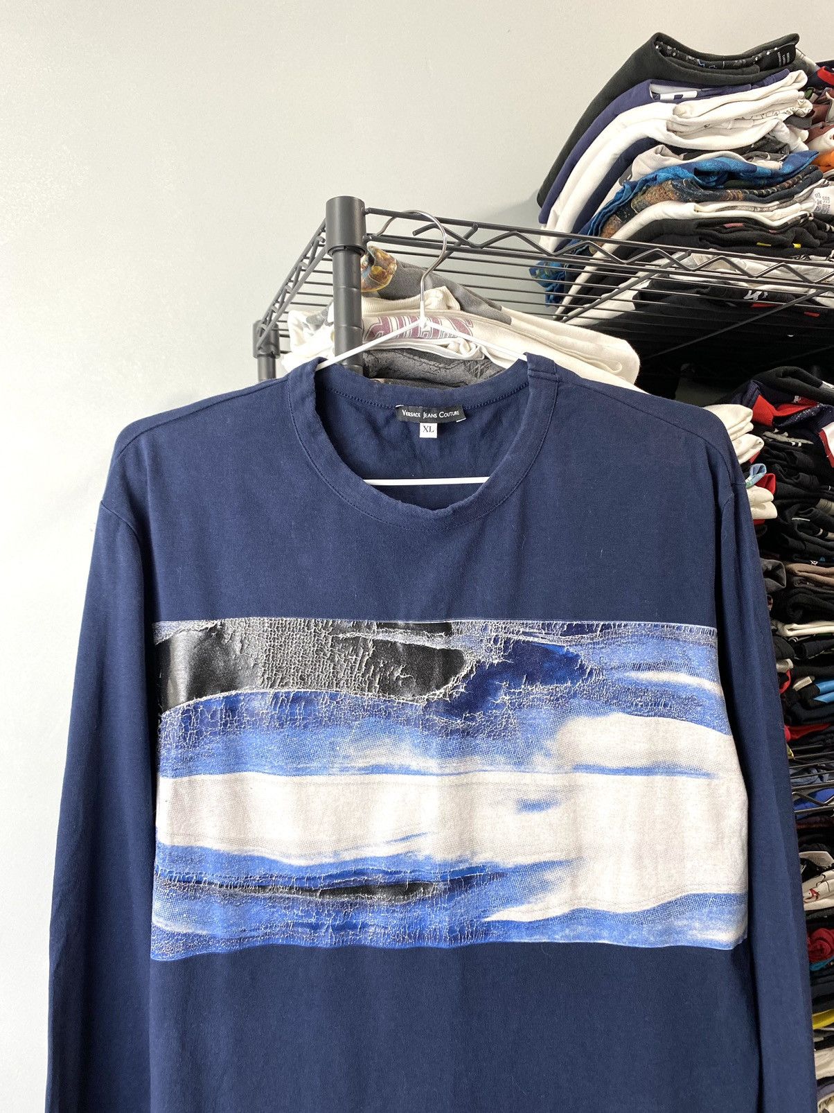 Versace Vintage Versace Archive Longsleeve T Shirt Size US XL / EU 56 / 4 - 2 Thumbnail