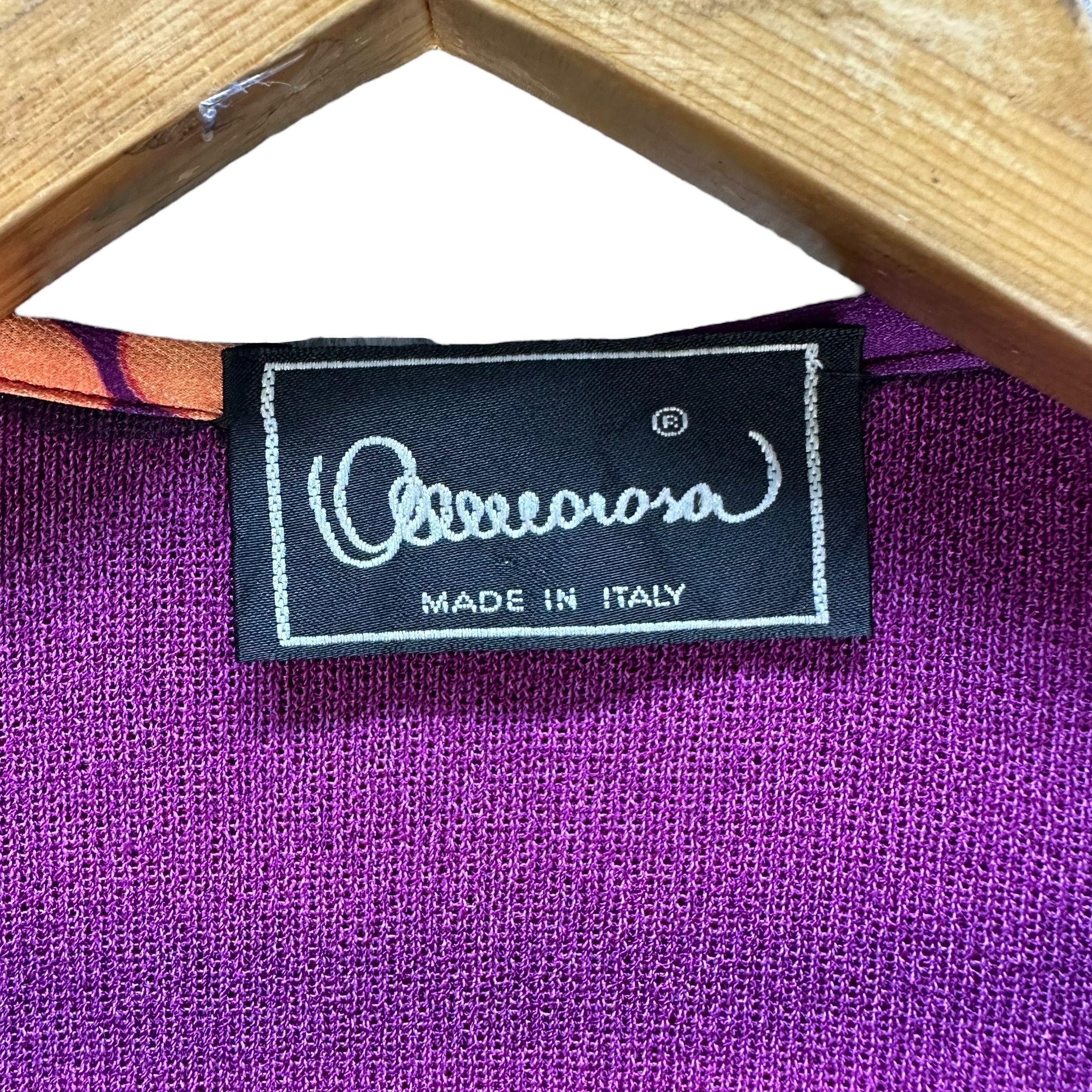 Japanese Brand Vintage Purple Cardigan Made in Italy #A17-0419 Size S / US 4 / IT 40 - 6 Thumbnail