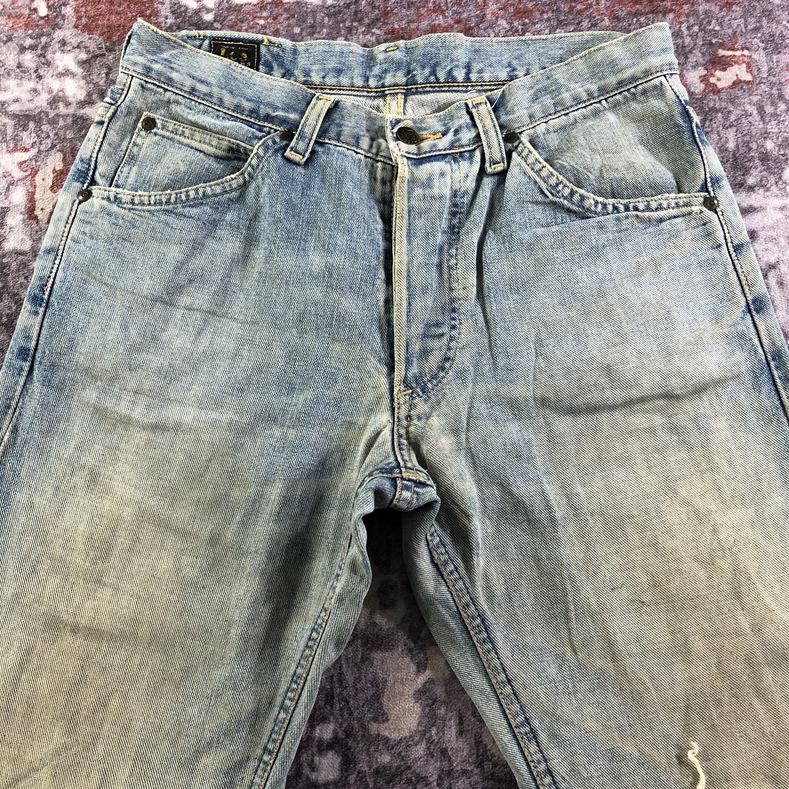 Lee Vintage Light Wash Lee Selvedge Jeans-JM3530 Size US 31 - 3 Thumbnail