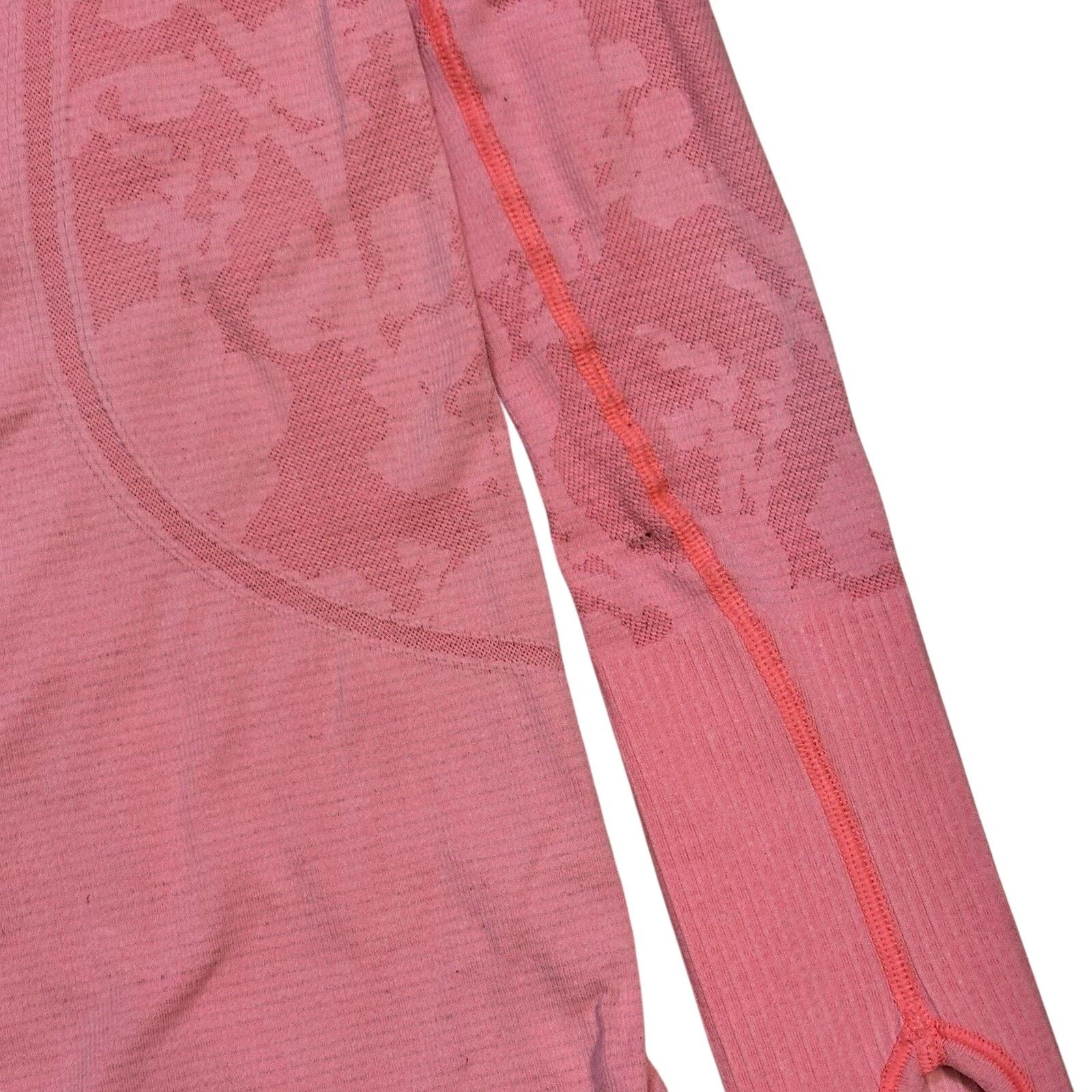 Lululemon Lululemon Run Swiftly Tech Long Sleeve Pink Flash Womens 4 Size S / US 4 / IT 40 - 5 Thumbnail