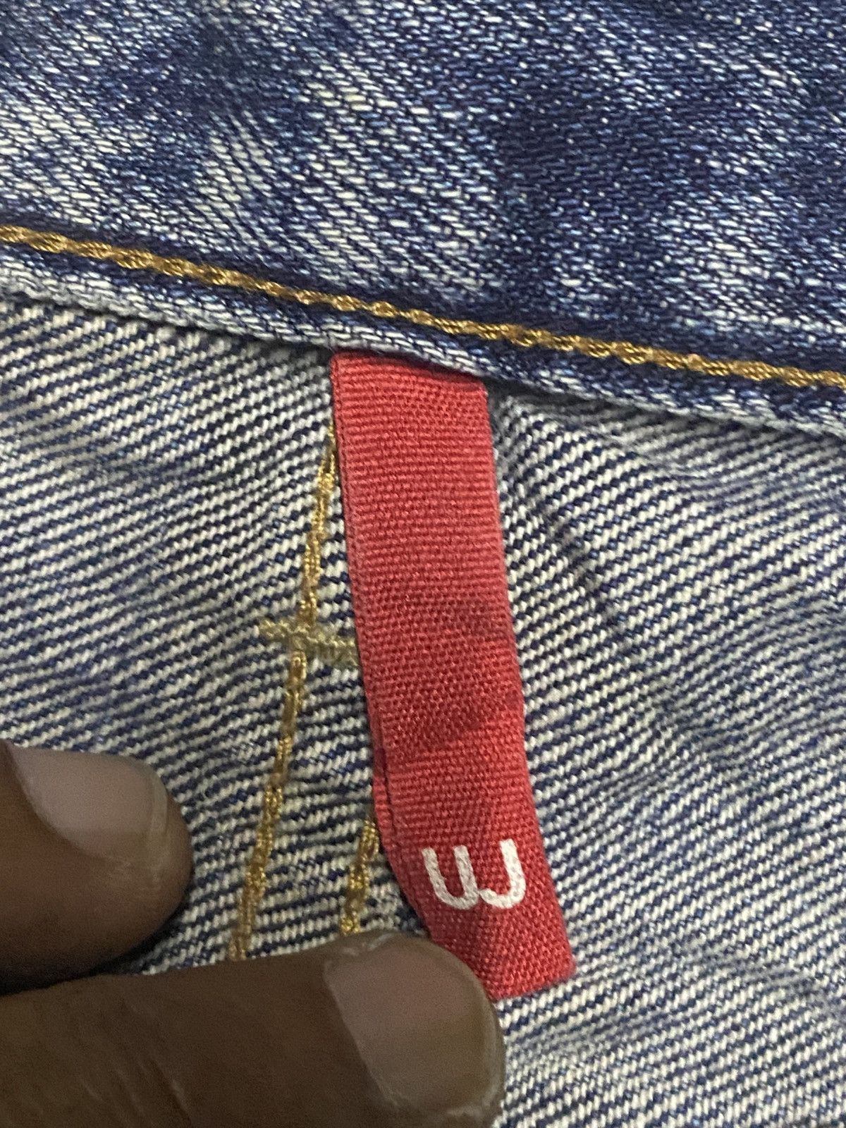 Uniqlo Vintage Japanese Brand Uniqlo Grunge Distressed Loose Jeans Size US 32 / EU 48 - 19 Thumbnail
