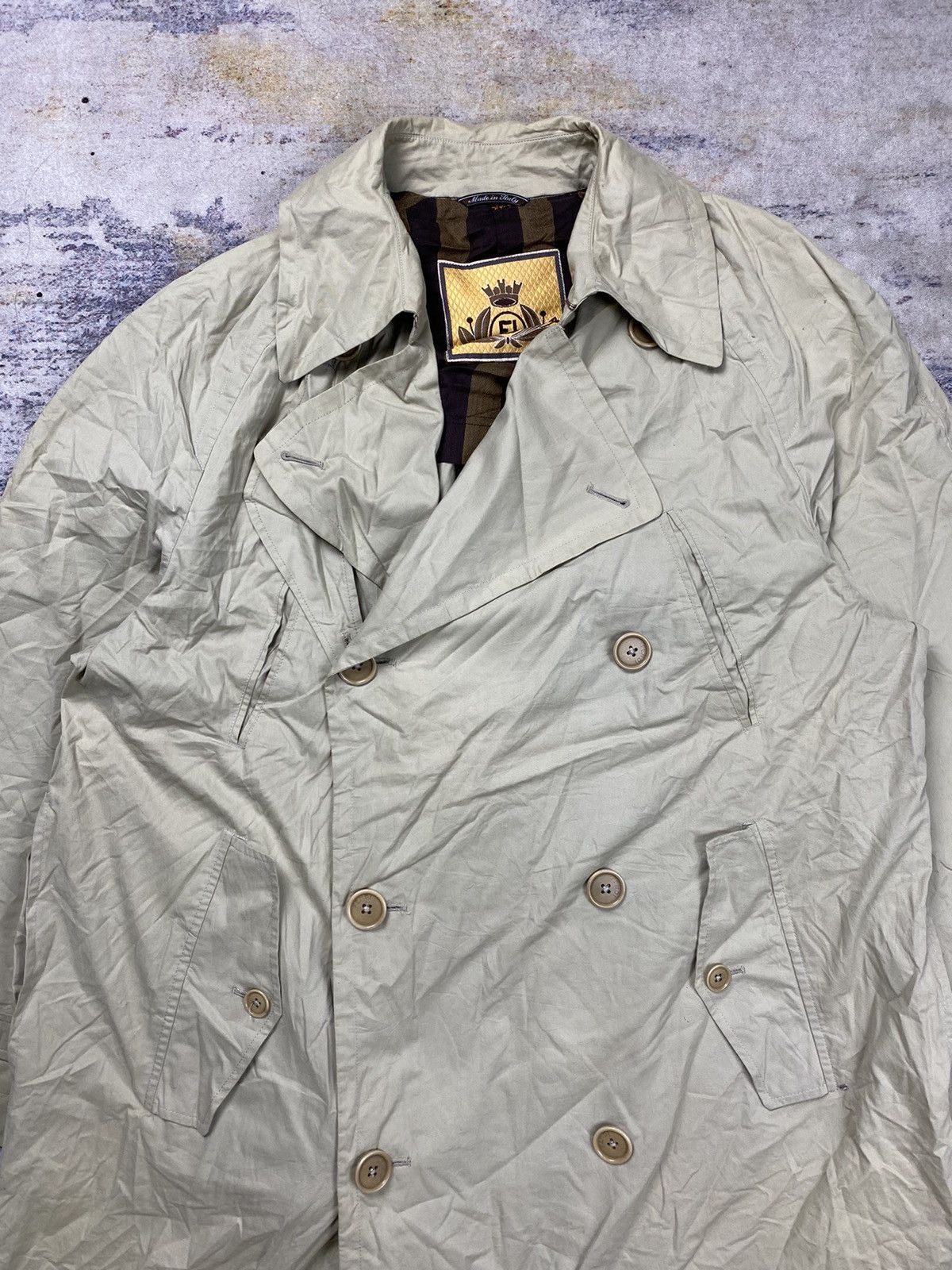 Fendi × Vintage Vintage Fendi trench coat Size US M / EU 48-50 / 2 - 10 Thumbnail
