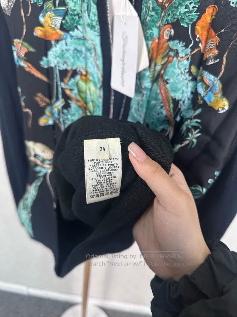 Hermes Hermes Animal Forest Printed Open Cardigan Jacket Size XXS / US 00 / IT 34 - 5 Thumbnail