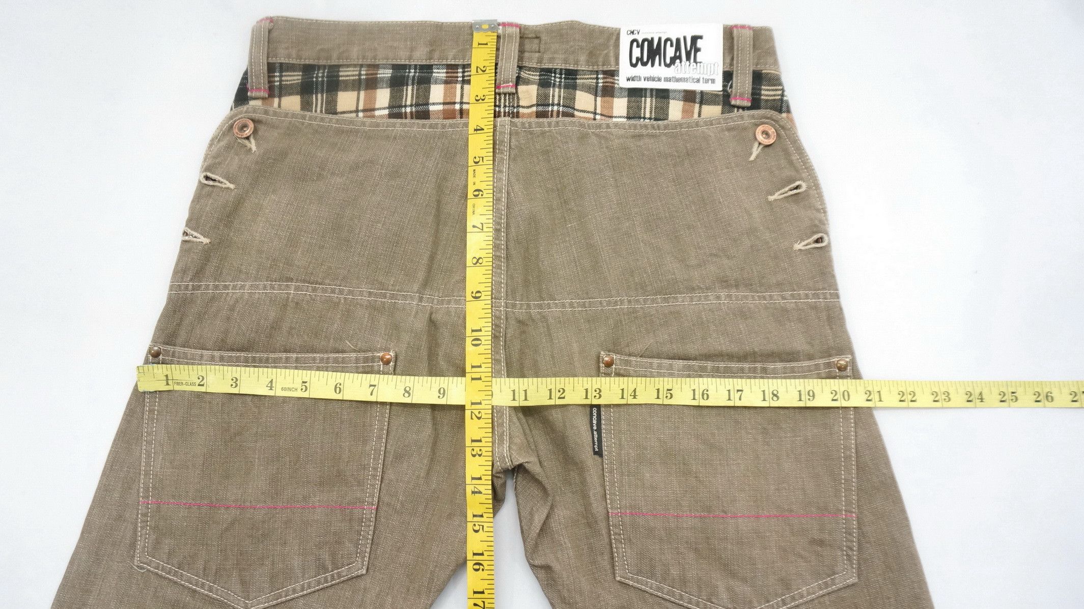 Japanese Brand 🔴 Dope Vintage CNCV CONCAVE ATTEMPT Japan Jeans Size US 32 / EU 48 - 13 Thumbnail