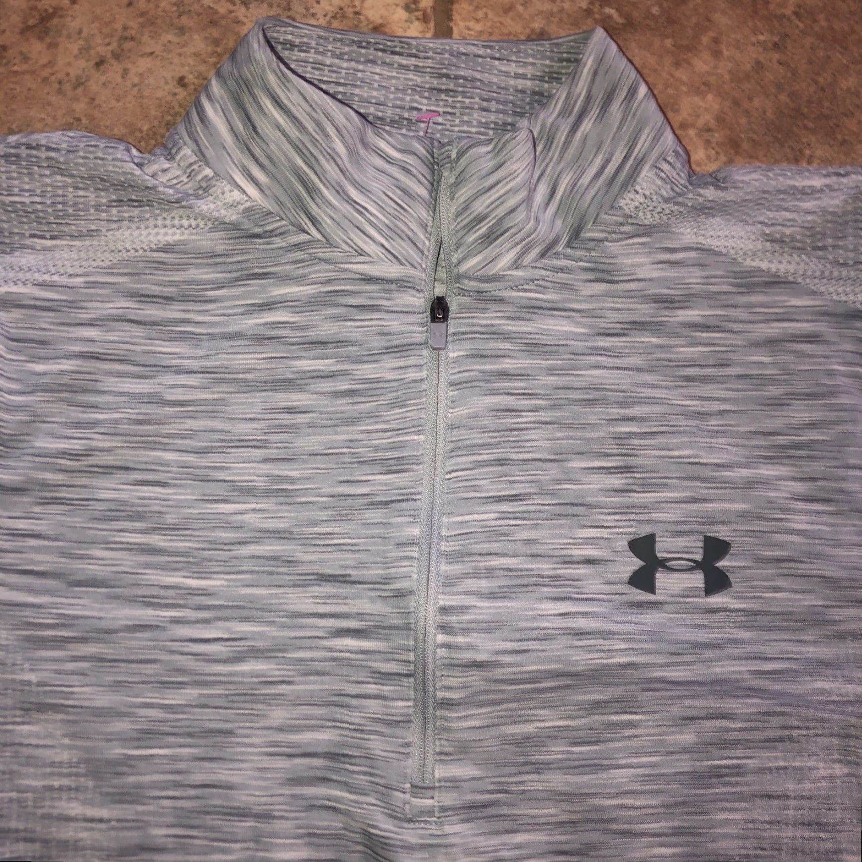 Under Armour Under Armour Gray Half Zip Pullover Mens Size M Size US M / EU 48-50 / 2 - 2 Thumbnail