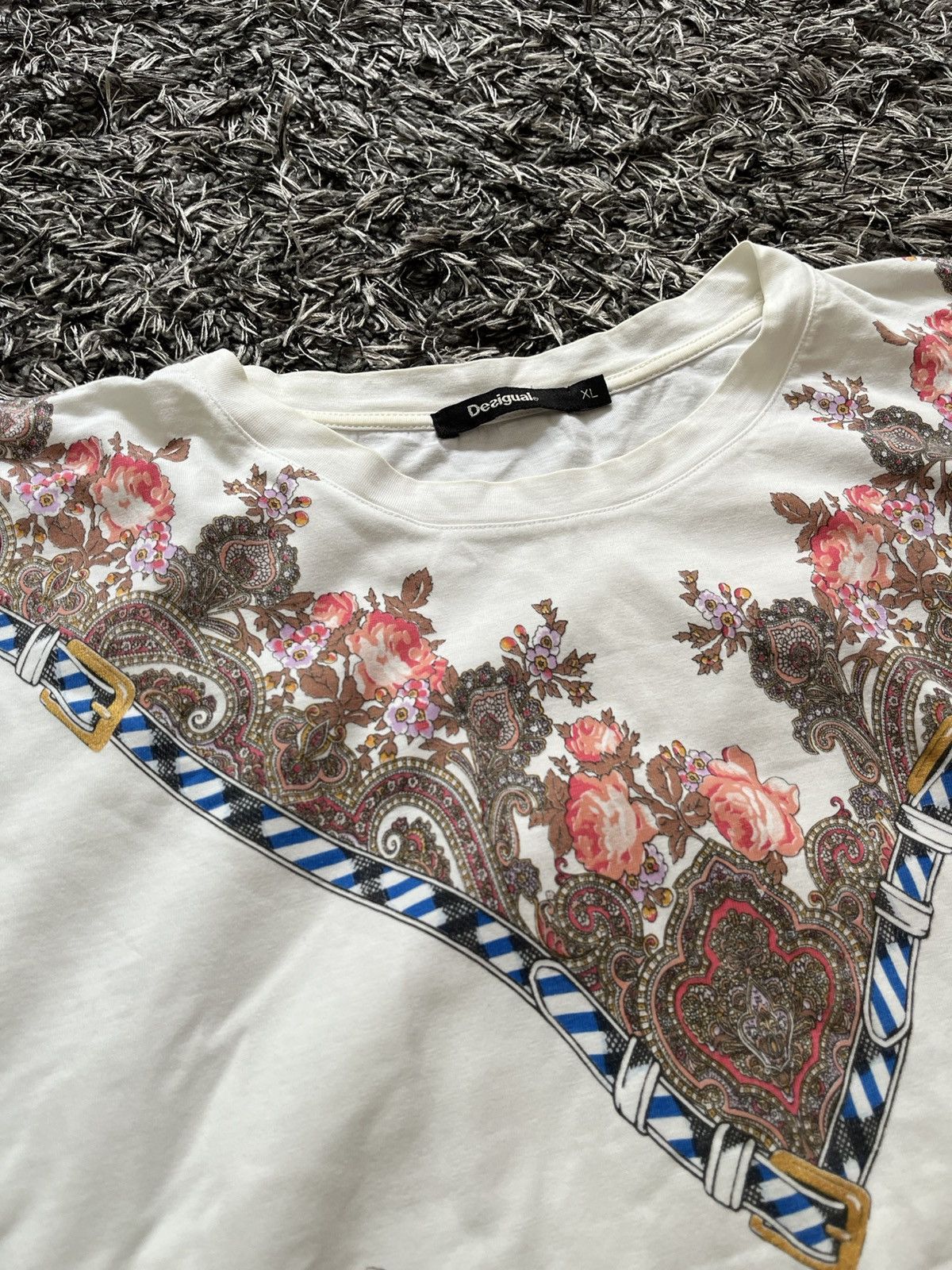 Desigual Elegant Women’s T-Shirt by Desigual Size XL / US 12-14 / IT 48-50 - 3 Thumbnail