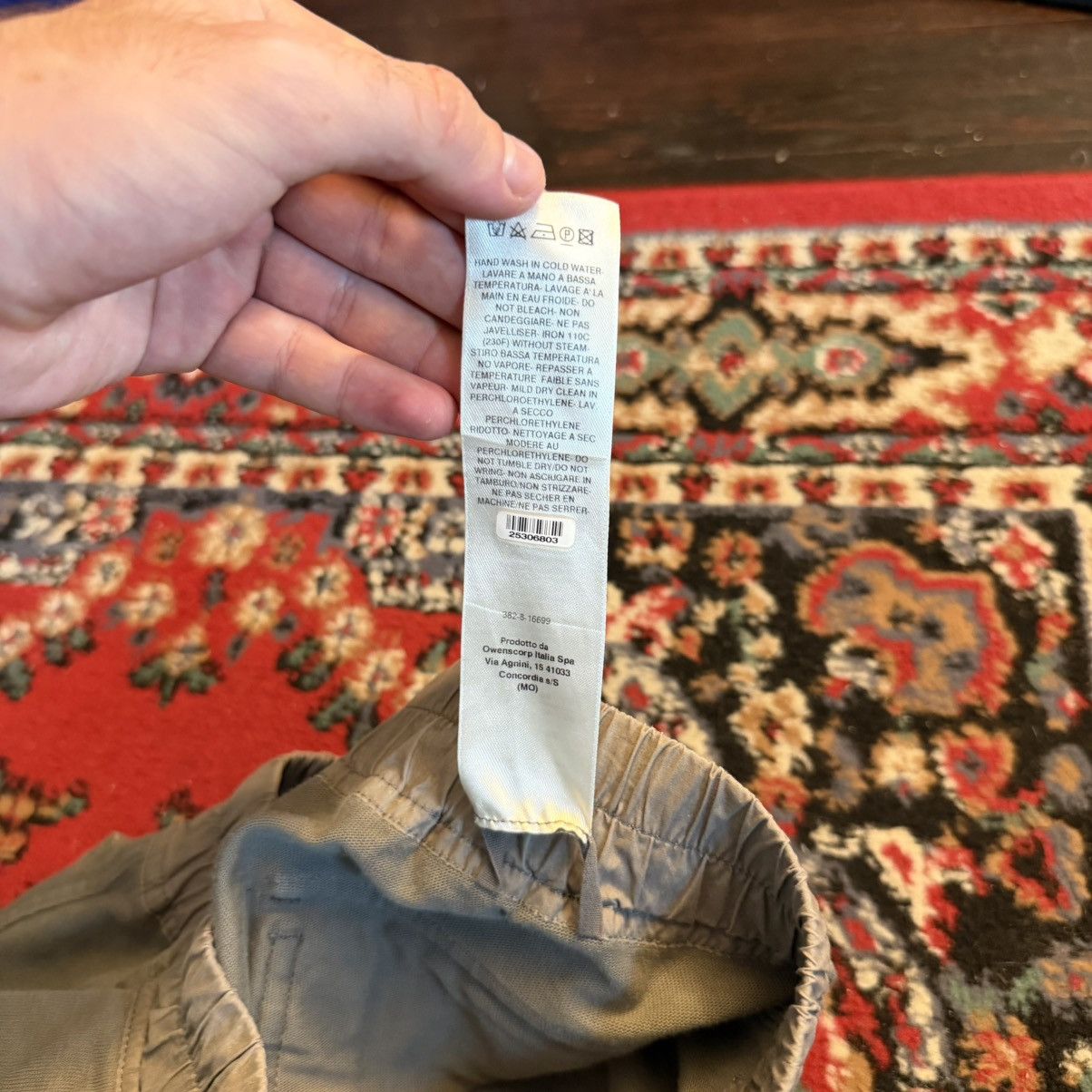 Rick Owens SS21 ‘PHLEGETHON’ MASTODON CARGO PANTS 36 Size US 36 / EU 52 - 6 Thumbnail