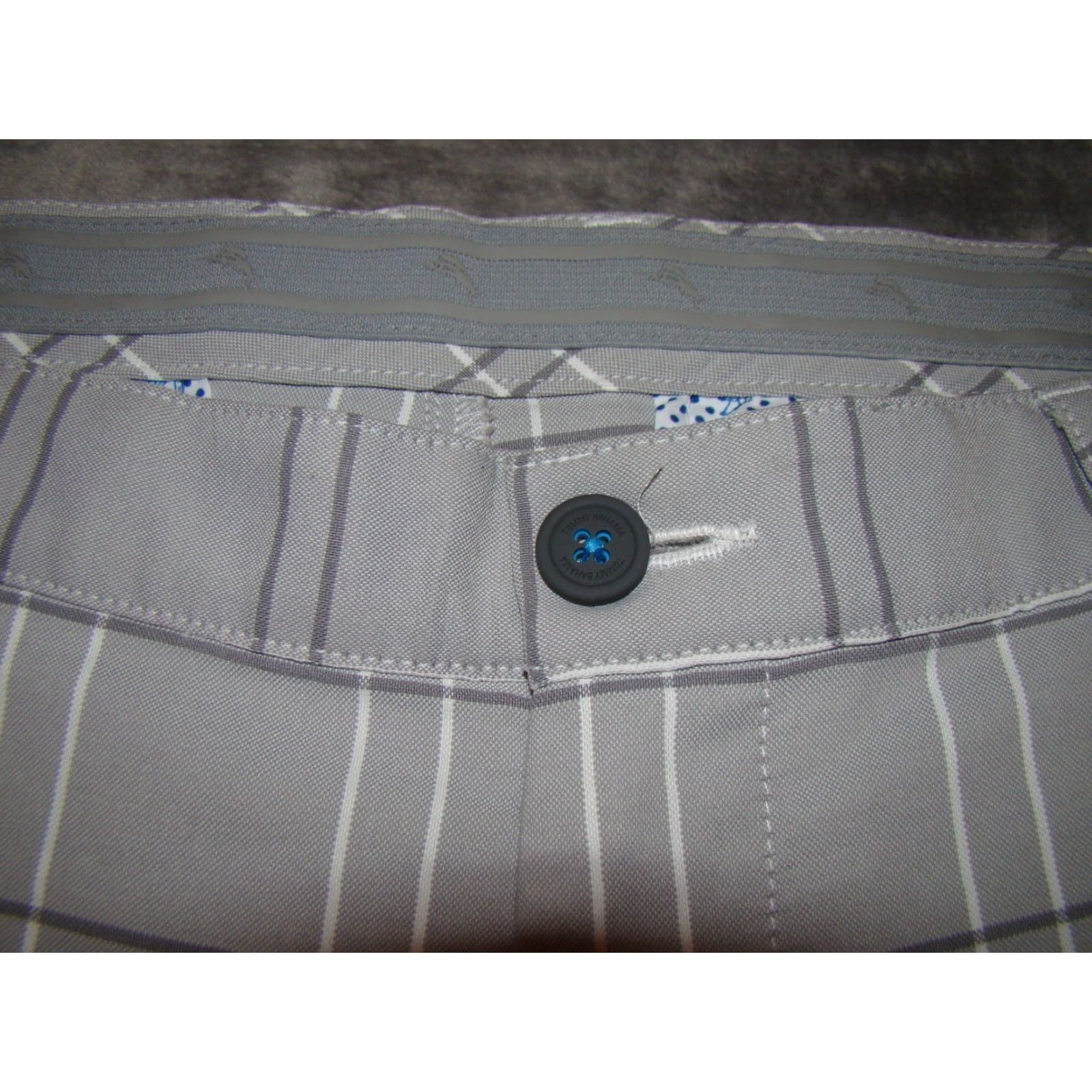 Tommy Bahama Tommy Bahama Mens Golf Shorts Nylon Gray Window Pane 38 Size US 38 / EU 54 - 3 Thumbnail