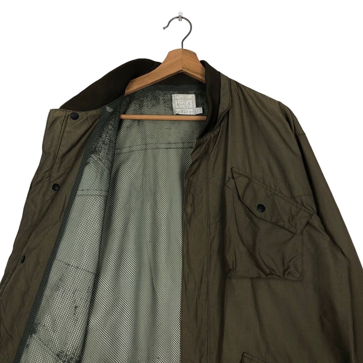 Japanese Brand 🔥Vintage Hunting Biker Jacket Homless Bondage Multi Pocket Size US L / EU 52-54 / 3 - 12 Thumbnail