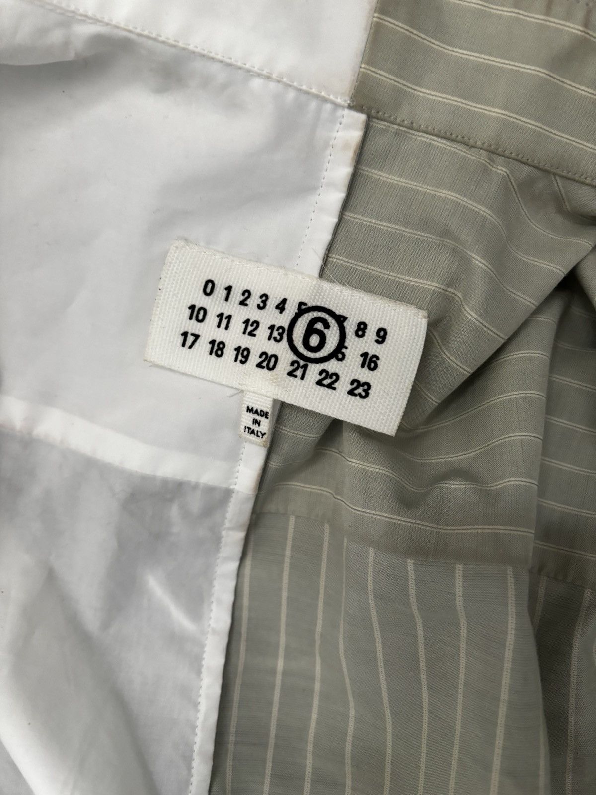 Maison Margiela Maison Margiela Split Asymetrical Shirt (new season) Size US S / EU 44-46 / 1 - 4 Thumbnail