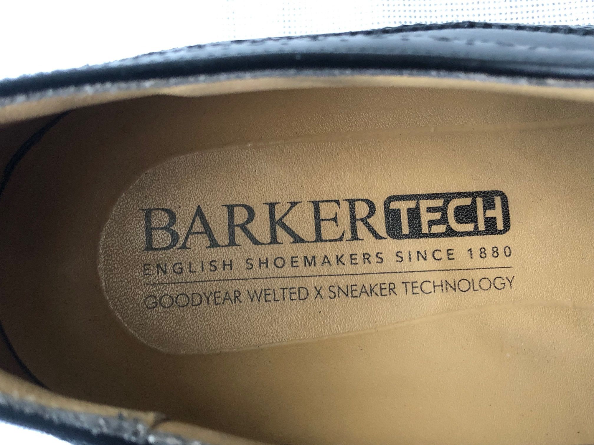 Barker Barker 'Turing' Black Calf leather Oxford shoes Size US 10 / EU 43 - 8 Thumbnail