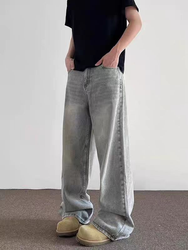 Japanese Brand × Jean Vintage High Street Gray Street Casual Jeans Size US 32 / EU 48 - 3 Thumbnail
