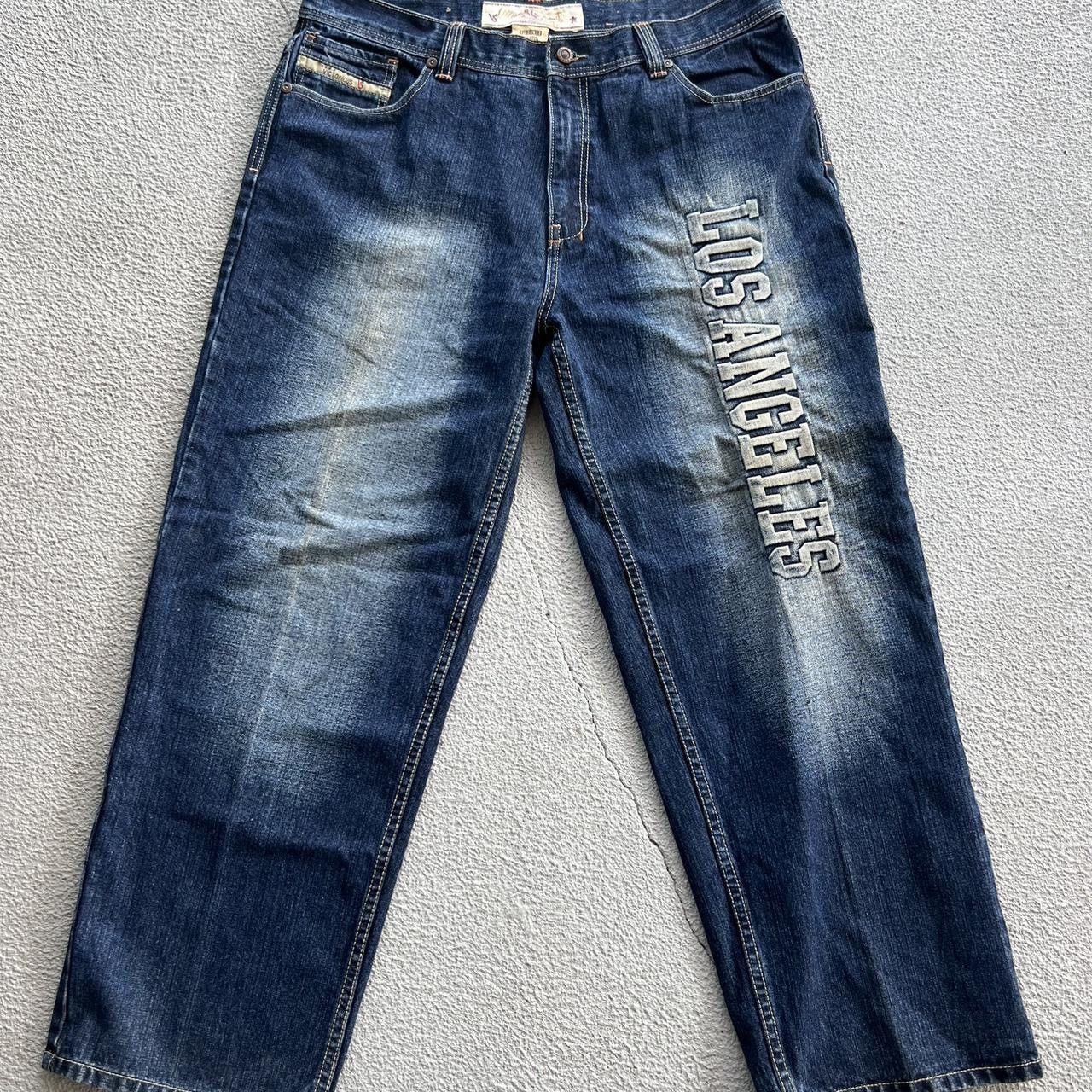 Other Y2K Los Angeles Embossed Jeans Size US 40 / EU 56 - 1 Thumbnail