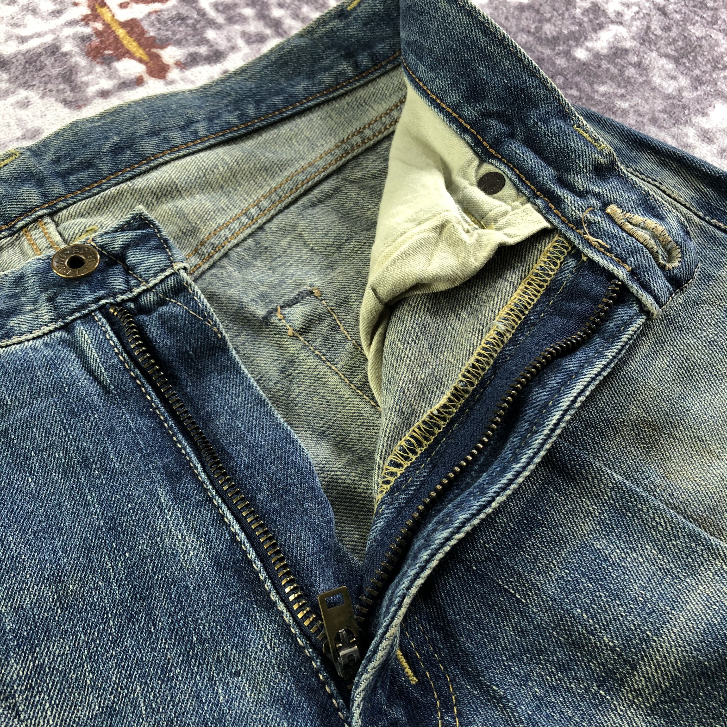 Edwin Vintage Blue Wash Edwin 505 Selvedge Jeans-JM3606 Size US 31 - 7 Thumbnail