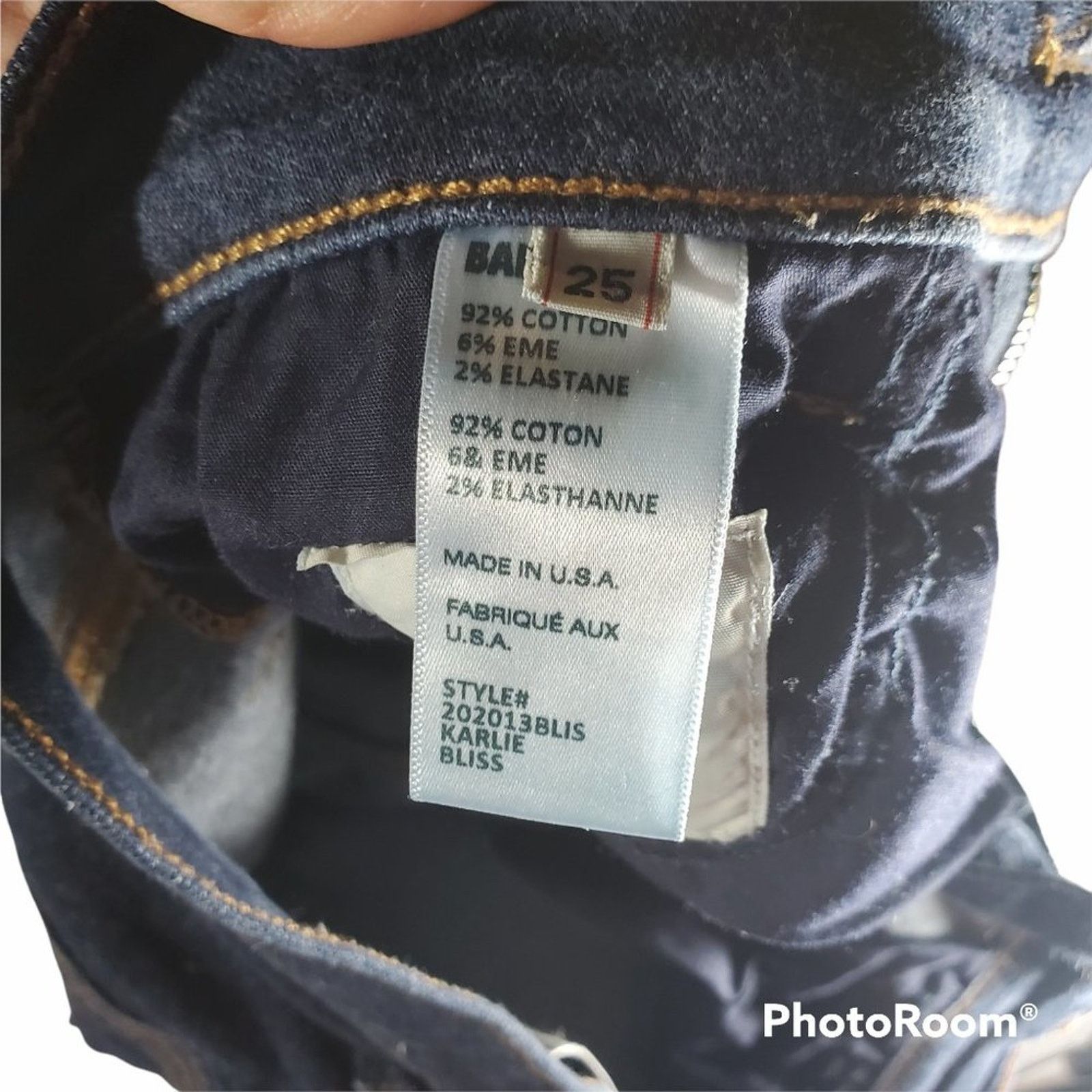 Baldwin Baldwin | Karlie High Rise Cropped Skinny Jeans | Size 25 Size 25" / US 0 / IT 36 - 7 Thumbnail