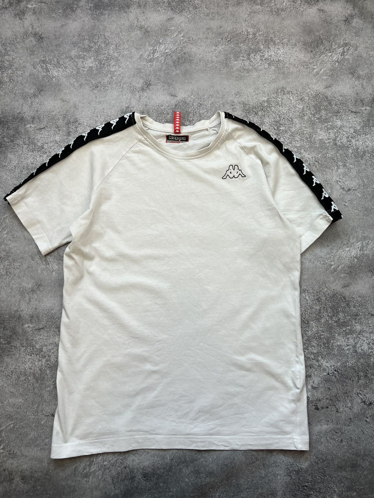 Kappa Kappa Basic White T Shirt Tee Mens Size US S / EU 44-46 / 1 - 1 Thumbnail