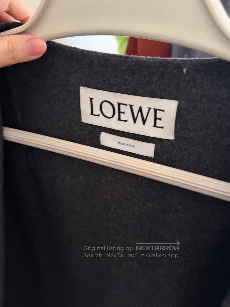 Loewe Loewe Wool Coat, 80% Wool, 20% Cashmere Size S / US 4 / IT 40 - 4 Thumbnail