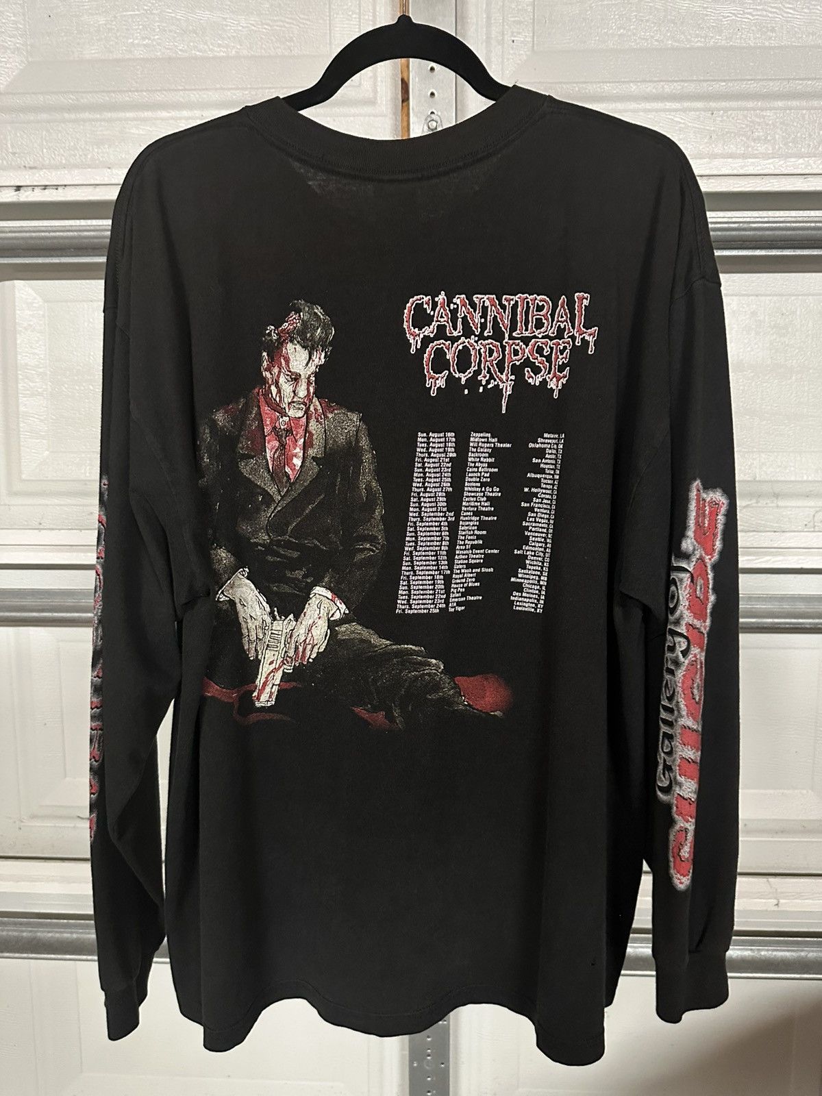 Vintage Cannibal Corpse Gallery of Suicide Death Metal 1998 Size US XL / EU 56 / 4 - 1 Thumbnail