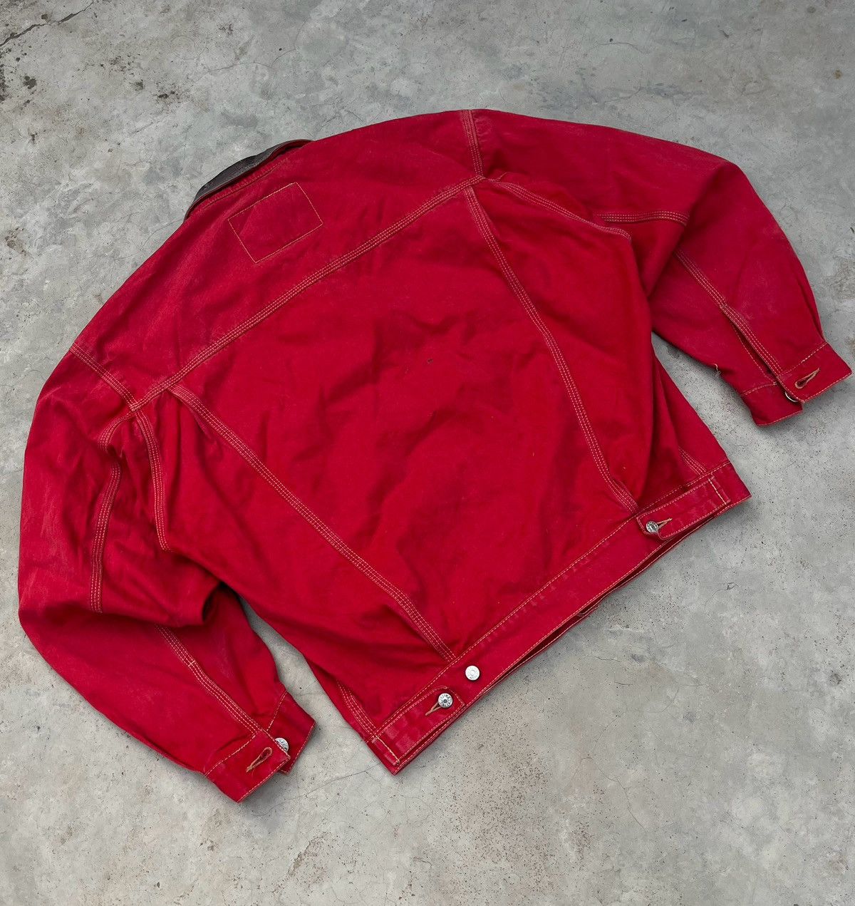 Diesel Super Rare Vintage Crimson Diesel Denver Workwear Denim Size US M / EU 48-50 / 2 - 13 Thumbnail
