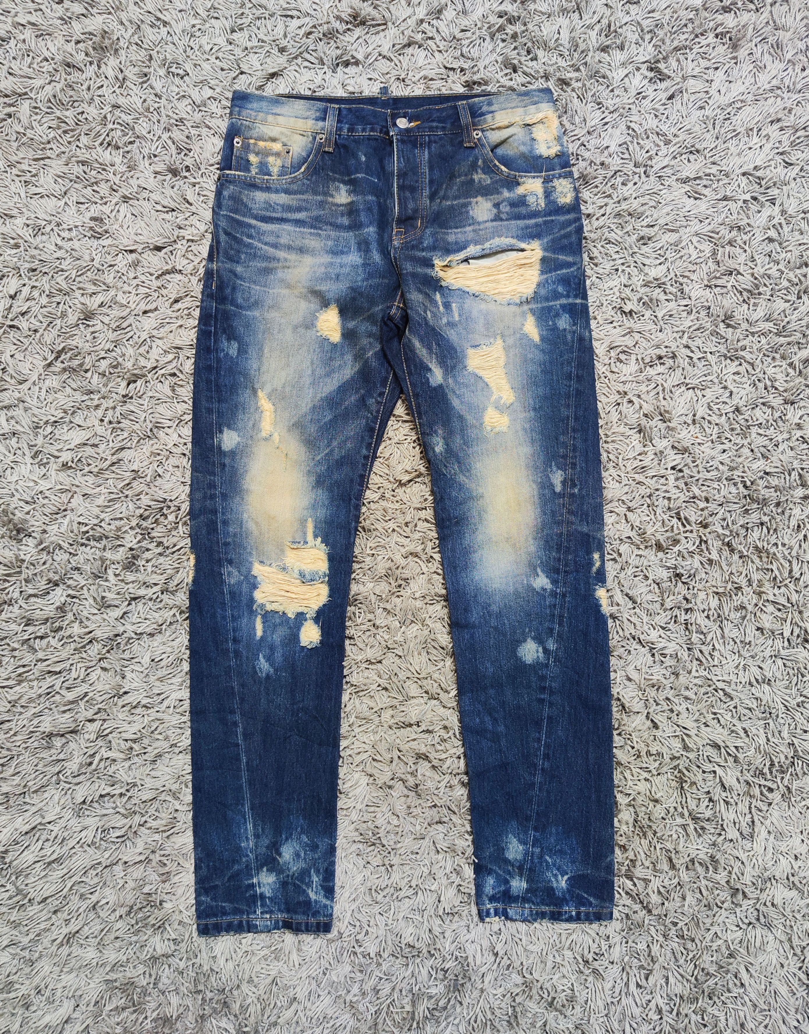 Twist Leg REGULAR STRAIGHT Ripped Paul Denim
