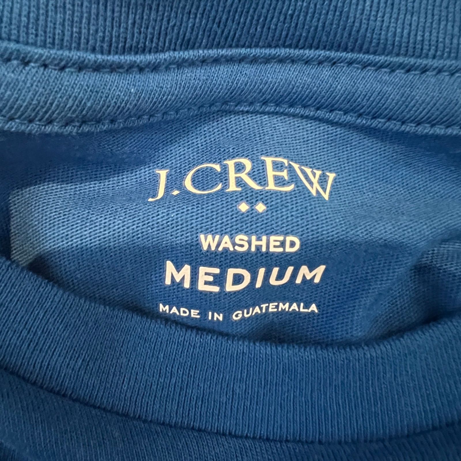 J.Crew NWT J. Crew Men's Lustrous Royal Blue Jersey Crew Tee XXL Size US XXL / EU 58 / 5 - 6 Thumbnail