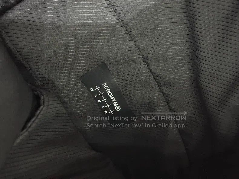 Acronym Acronym size S trousers Size US 34 / EU 50 - 3 Thumbnail