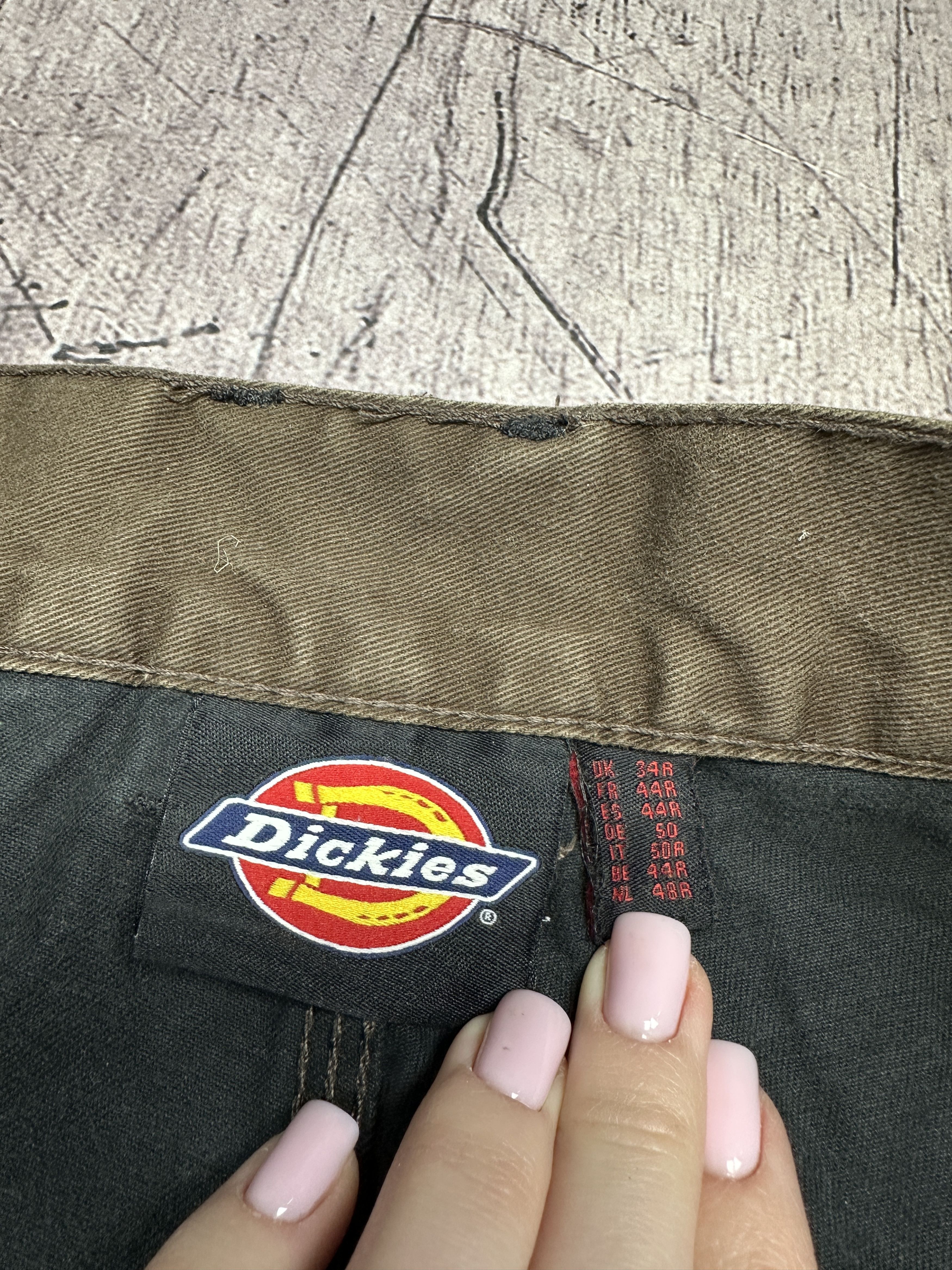 Dickies Dickies Mens Workwear Cargo Pants Distressed Size US 34 / EU 50 - 5 Thumbnail