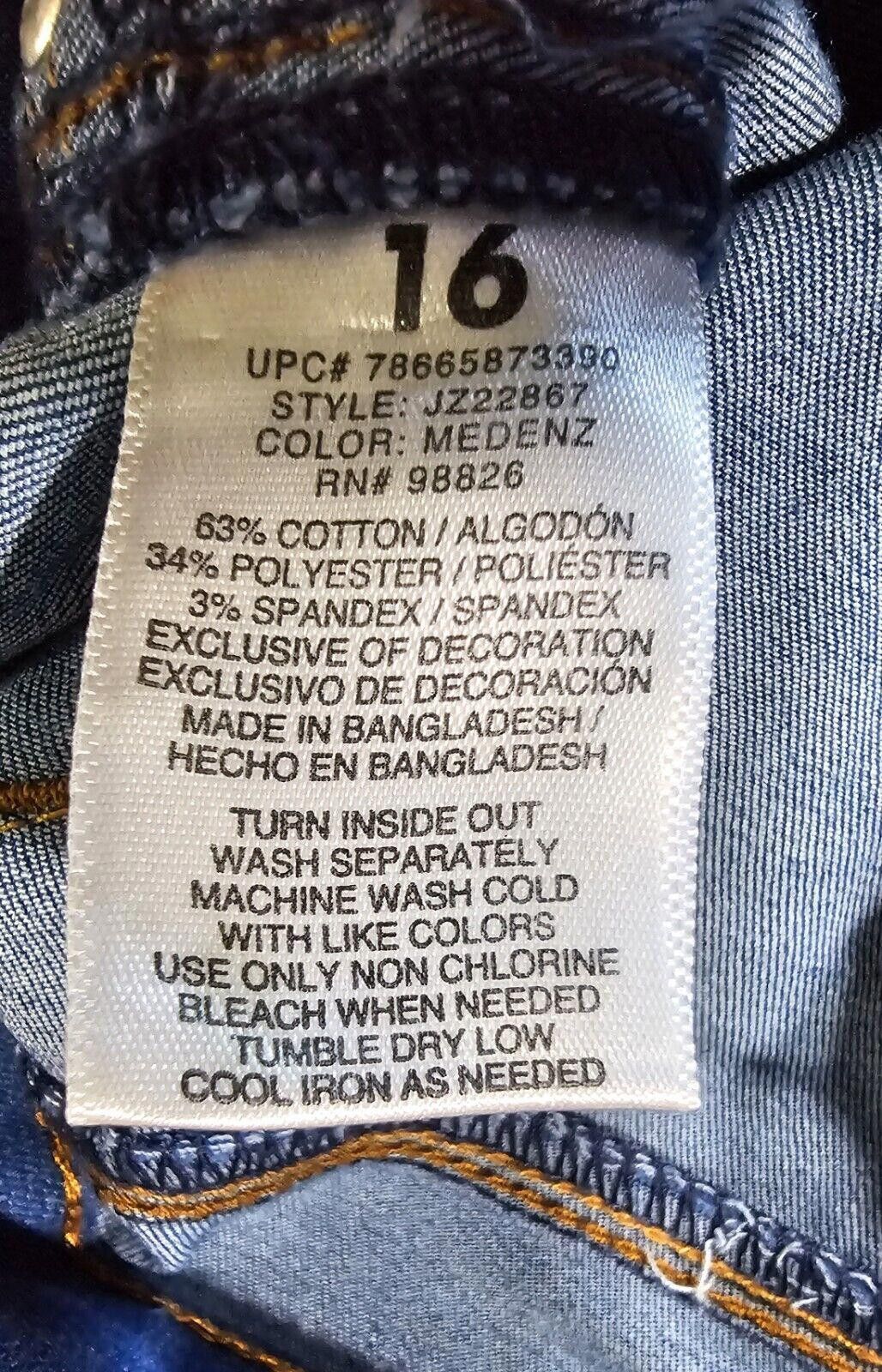 Jordache Jordache super skinny 16 Regular jeans NWT Size 38" / US 16 / IT 52 - 11 Thumbnail