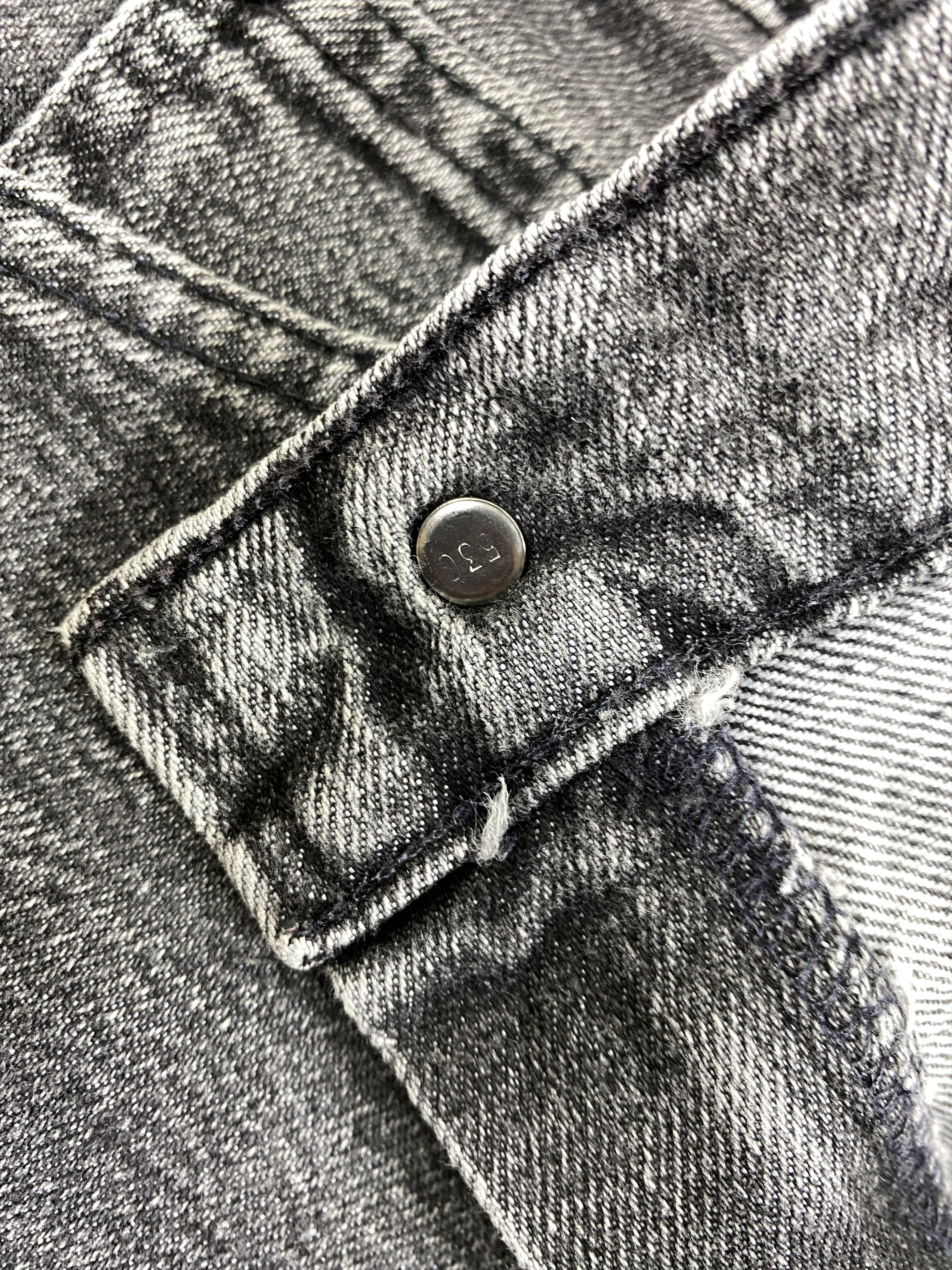 Levi's Black Distressed Vintage Levi's 540 Flex Denim 34x28 -JN481 Size US 34 / EU 50 - 7 Thumbnail