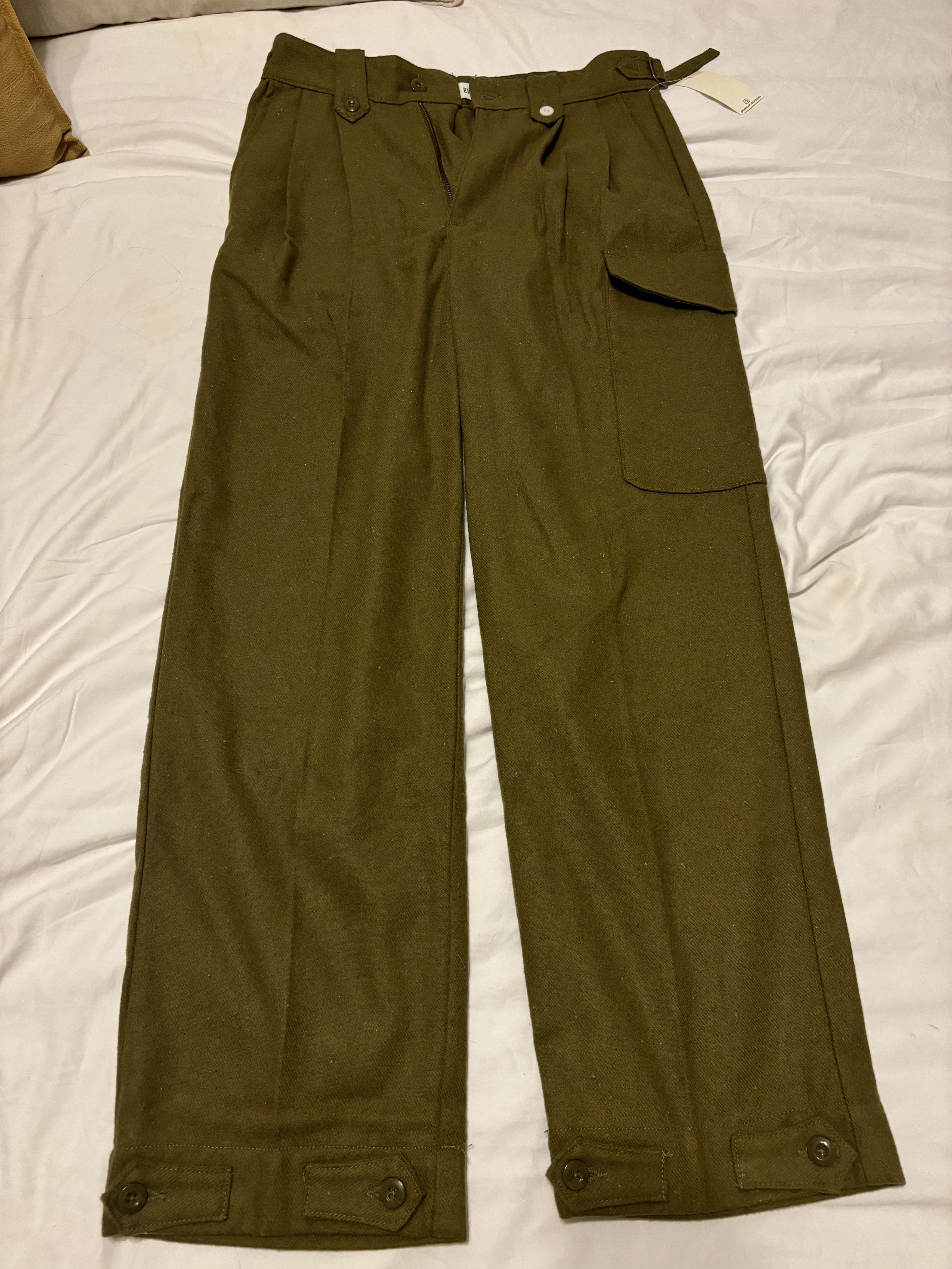 Elwood Elwood Men’s Linen Trousers Size US 29 - 1 Thumbnail