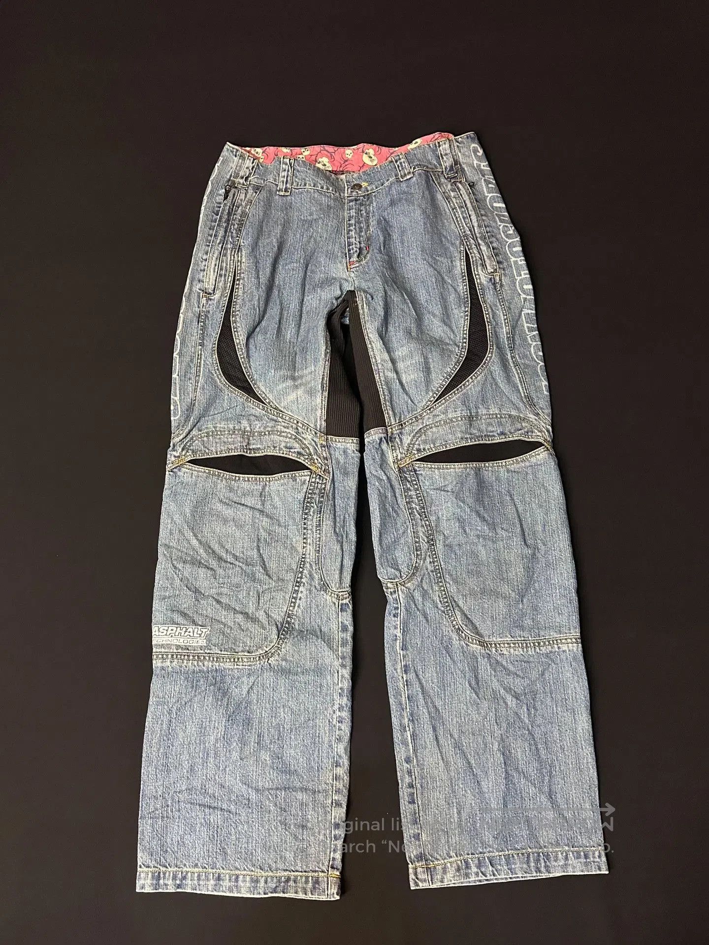 Vintage Vintage 90s Motorcycle Star Jeans. Size US 31 - 1 Thumbnail