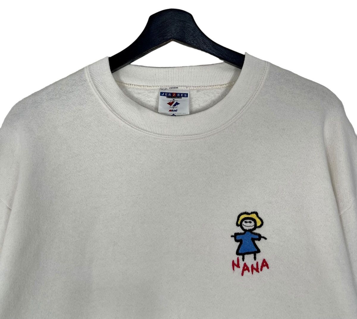 Vintage 90s Vintage Embroidered Nana Crew Neck Size M / US 6-8 / IT 42-44 - 4 Thumbnail