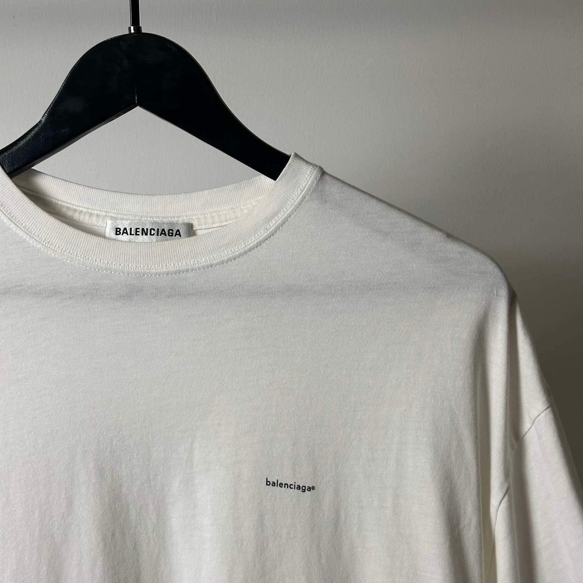 Balenciaga Balenciaga logo t shirt Size US XS / EU 42 / 0 - 2 Thumbnail